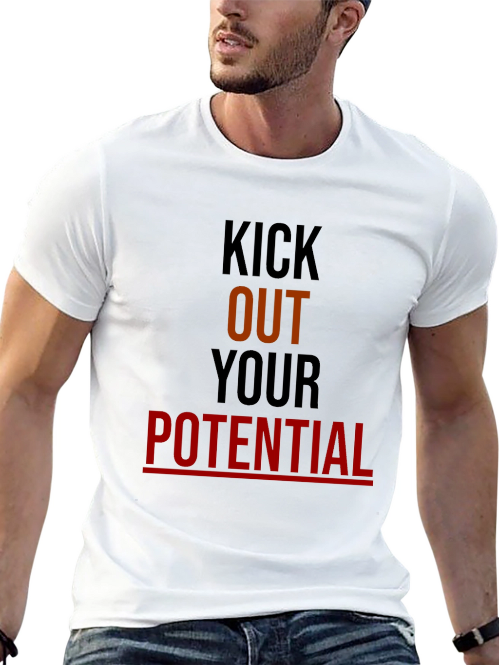 Kick Out Your Potential Graphic Tee