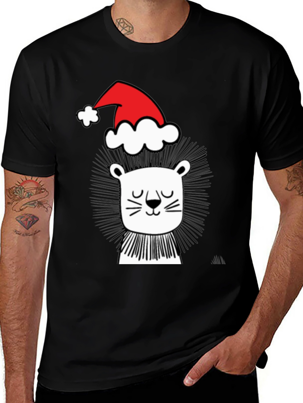 Festive Lion Graphic Tee