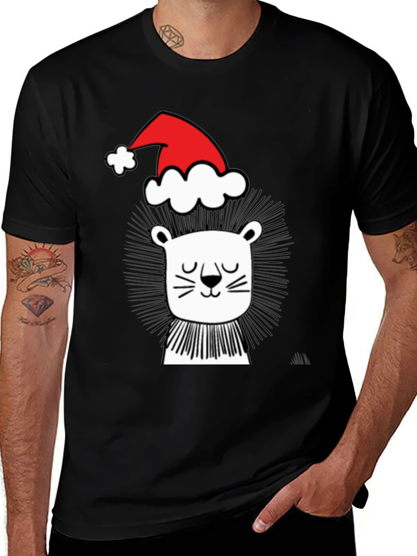Festive Lion Graphic Tee