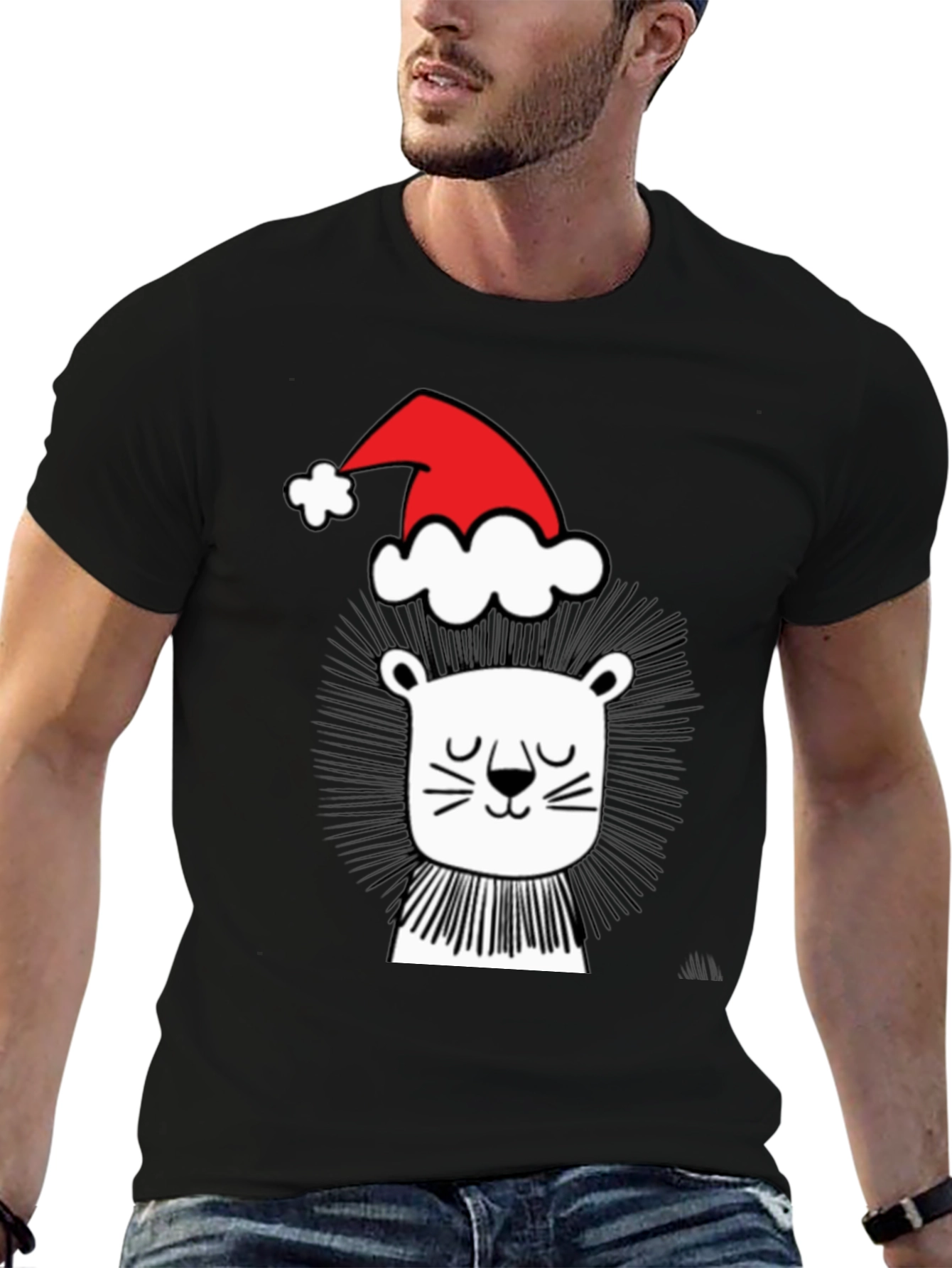 Festive Lion Graphic Tee