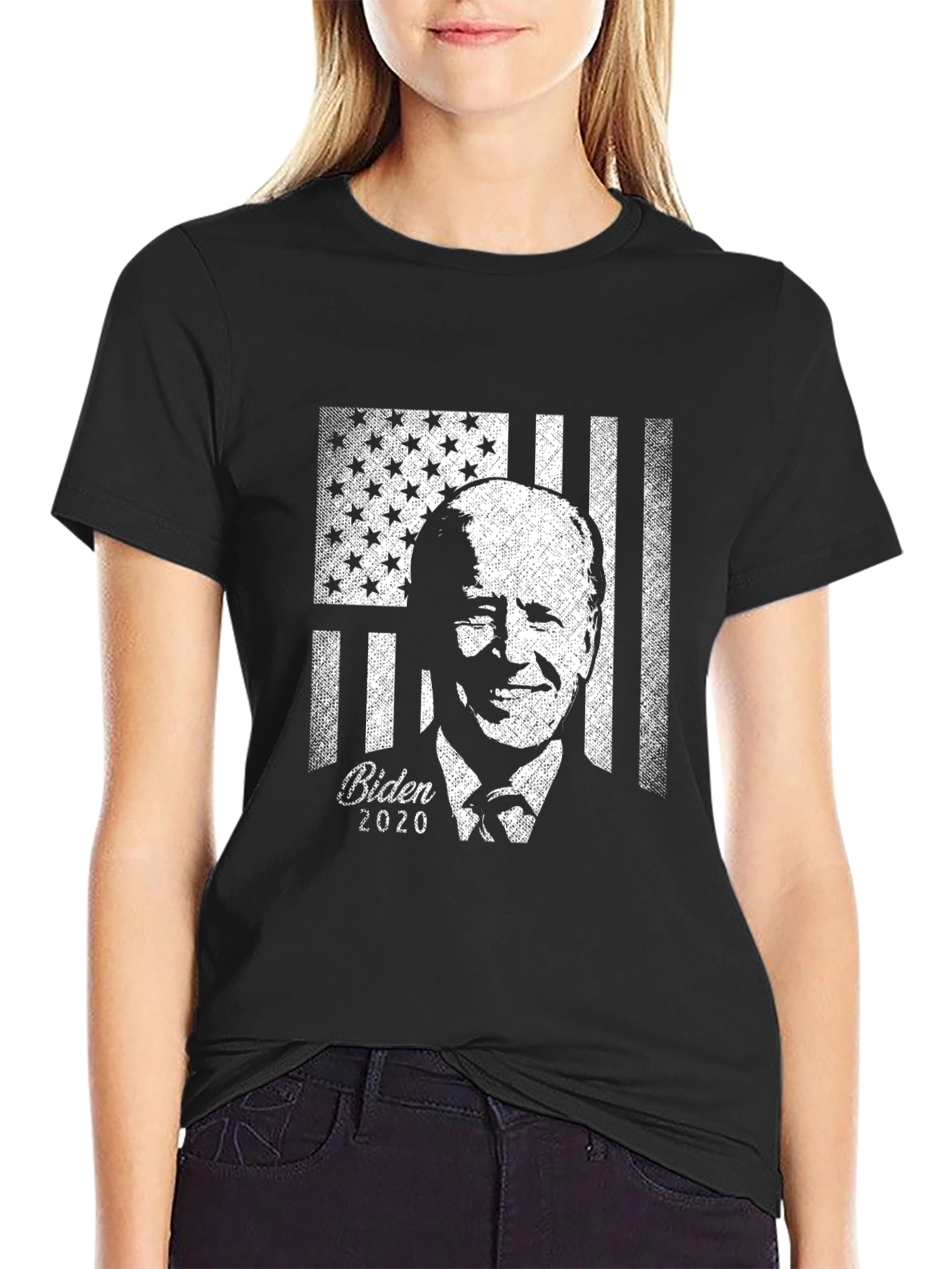 Biden 2020 American Flag Graphic Tee