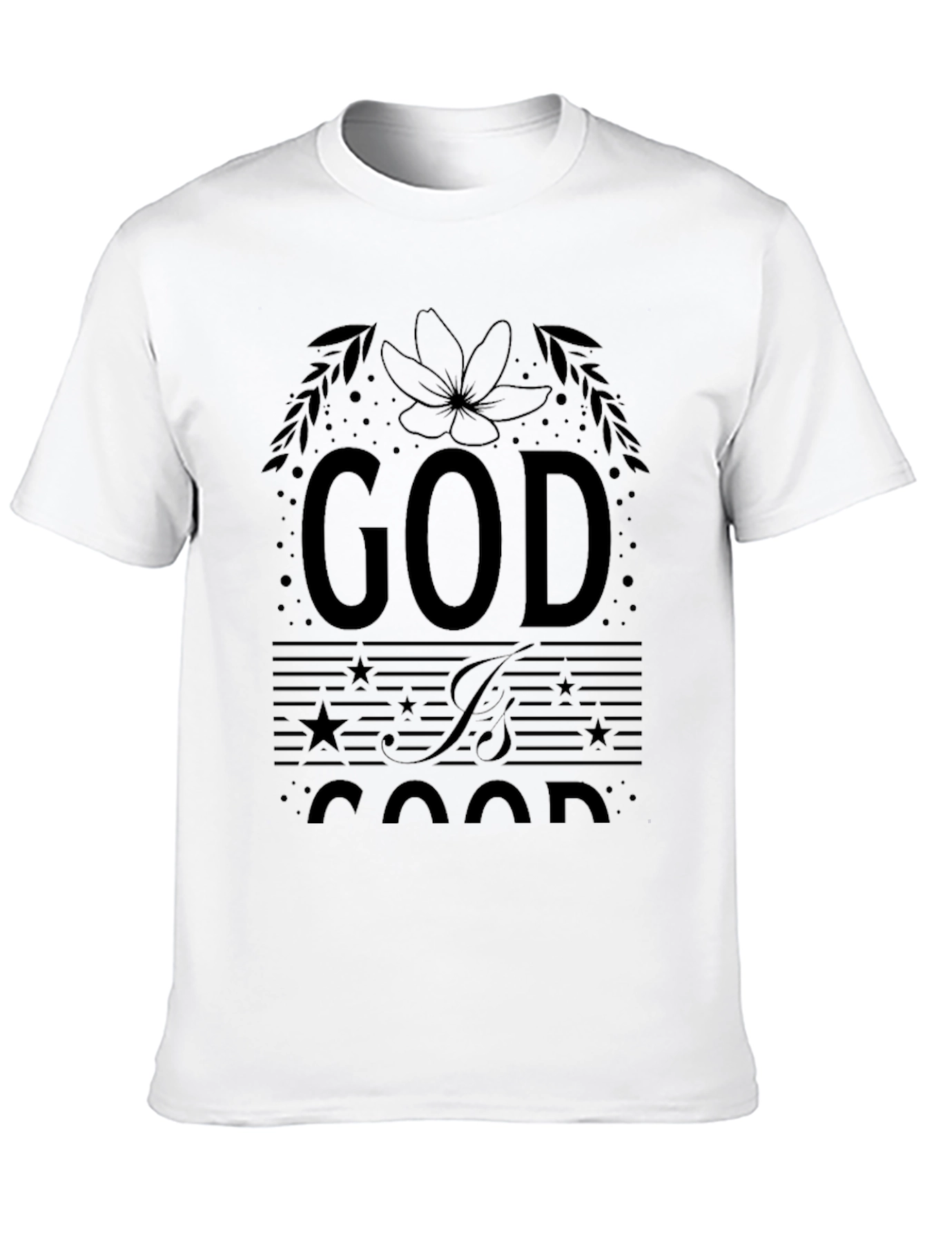 God Is Good Graphic Tee - Stylish Religious T-Shirt