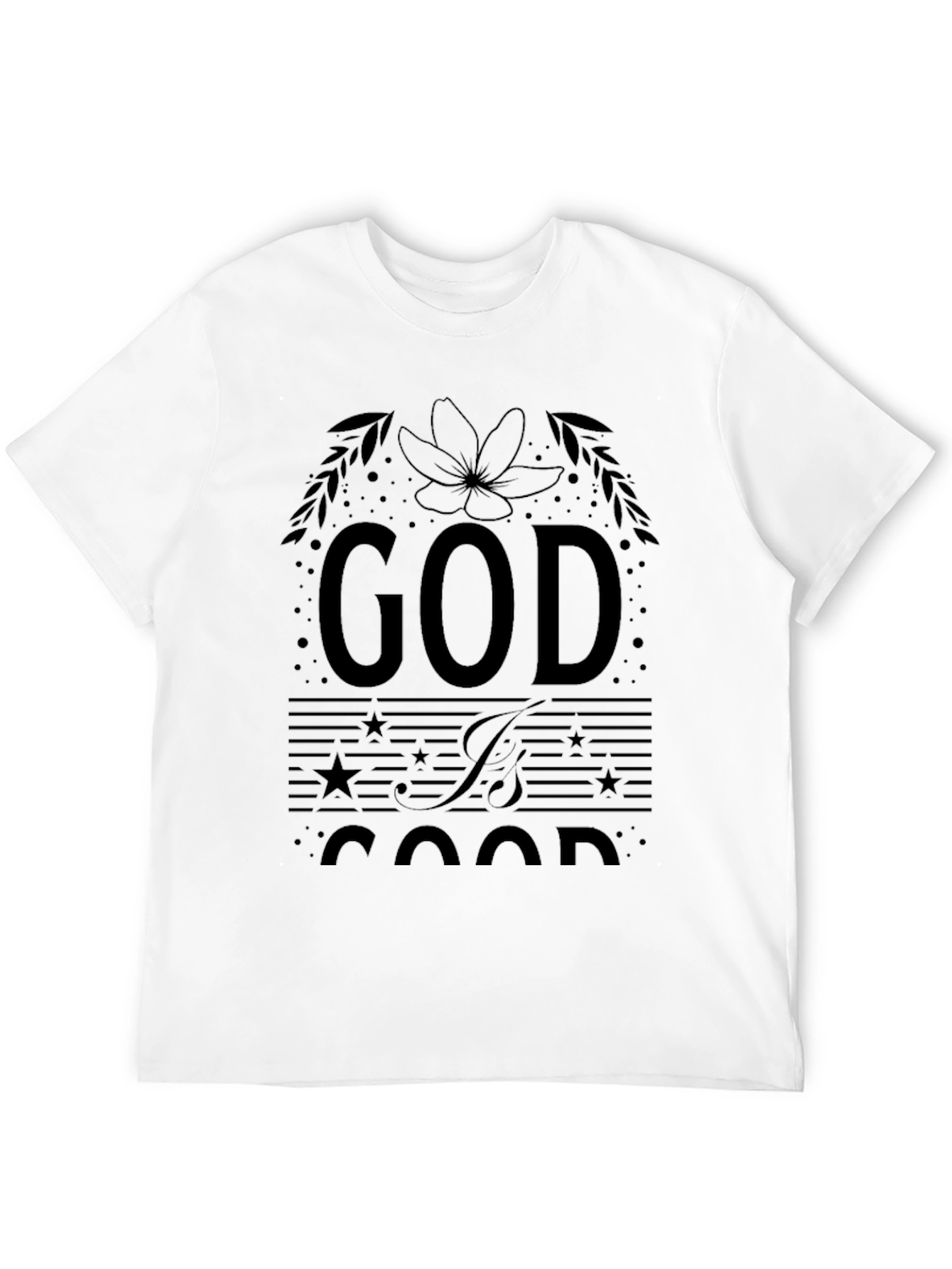 God Is Good Graphic Tee - Stylish Religious T-Shirt
