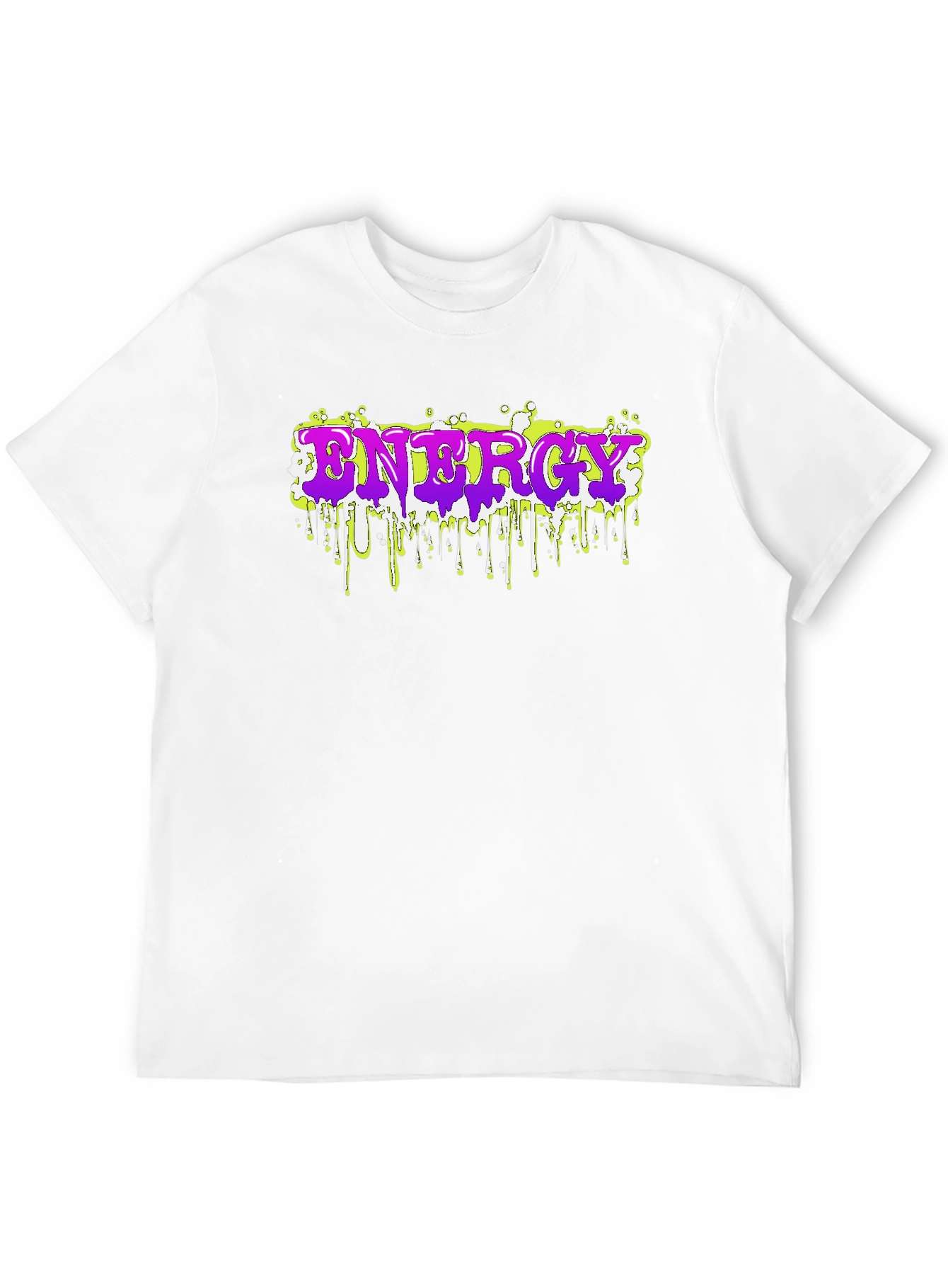 Energy Drip T-Shirt - Bold Graphic Tee