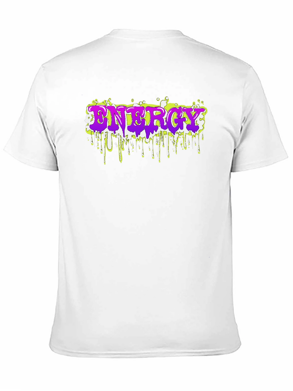 Energy Drip T-Shirt - Bold Graphic Tee