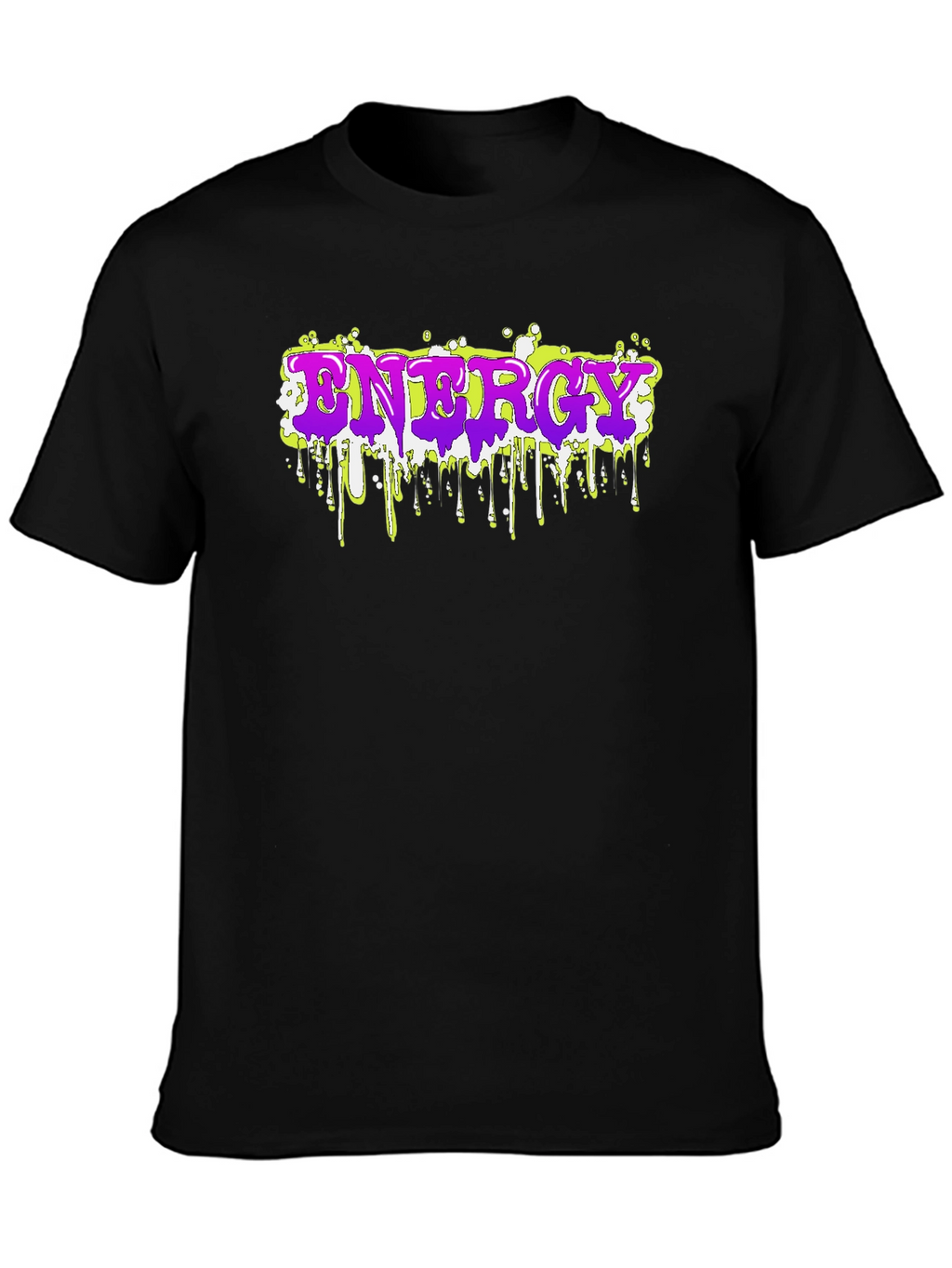 Energy Drip T-Shirt - Bold Graphic Tee
