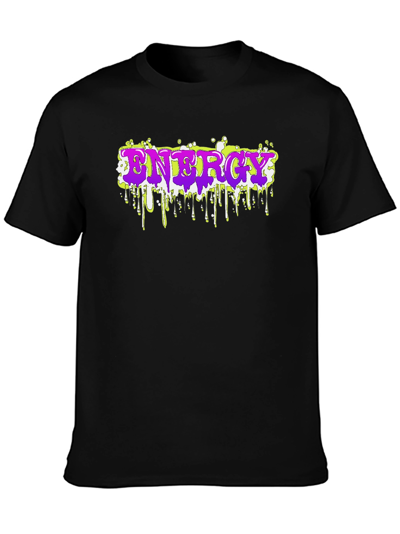 Energy Drip T-Shirt - Bold Graphic Tee