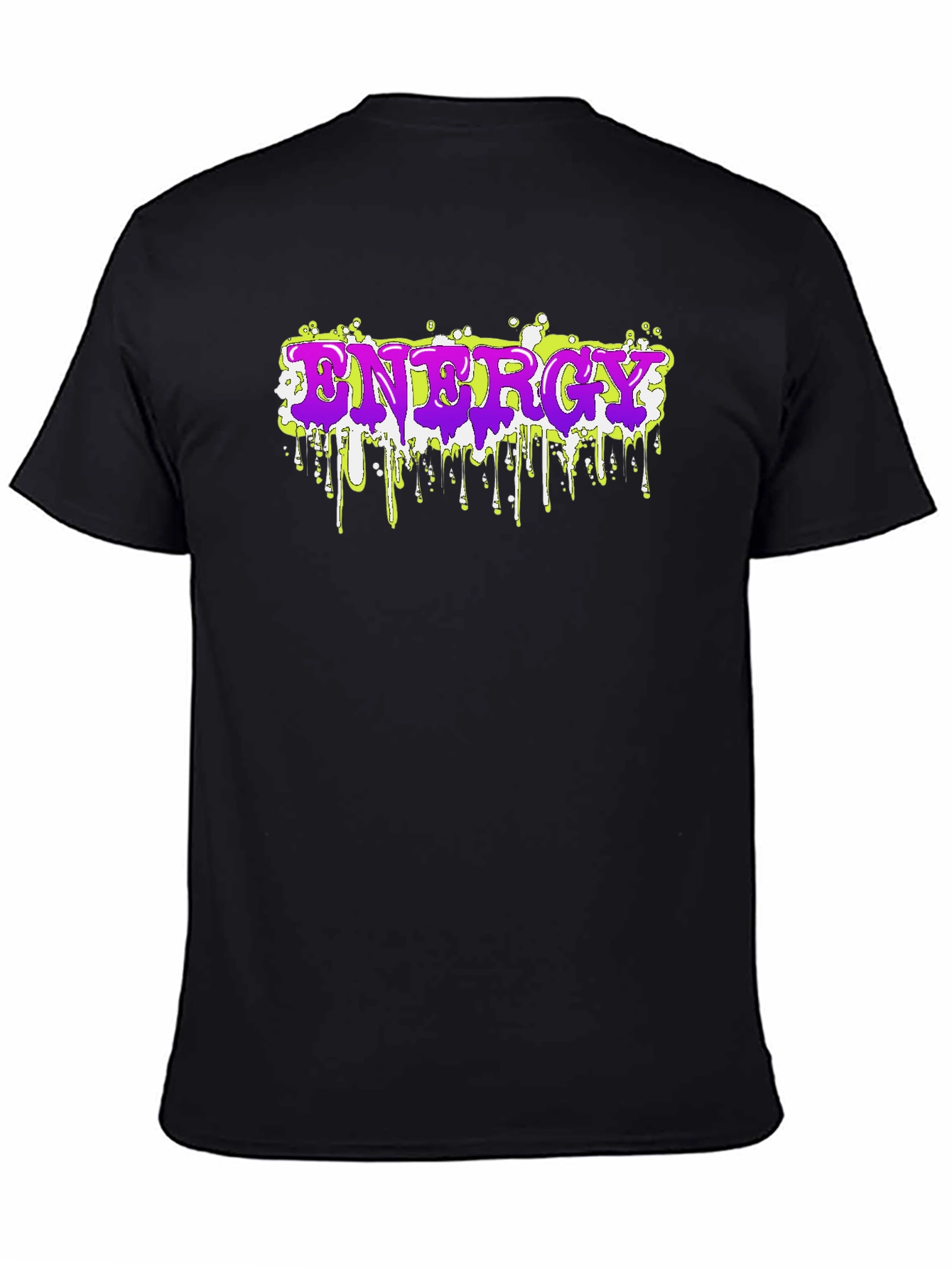 Energy Drip T-Shirt - Bold Graphic Tee