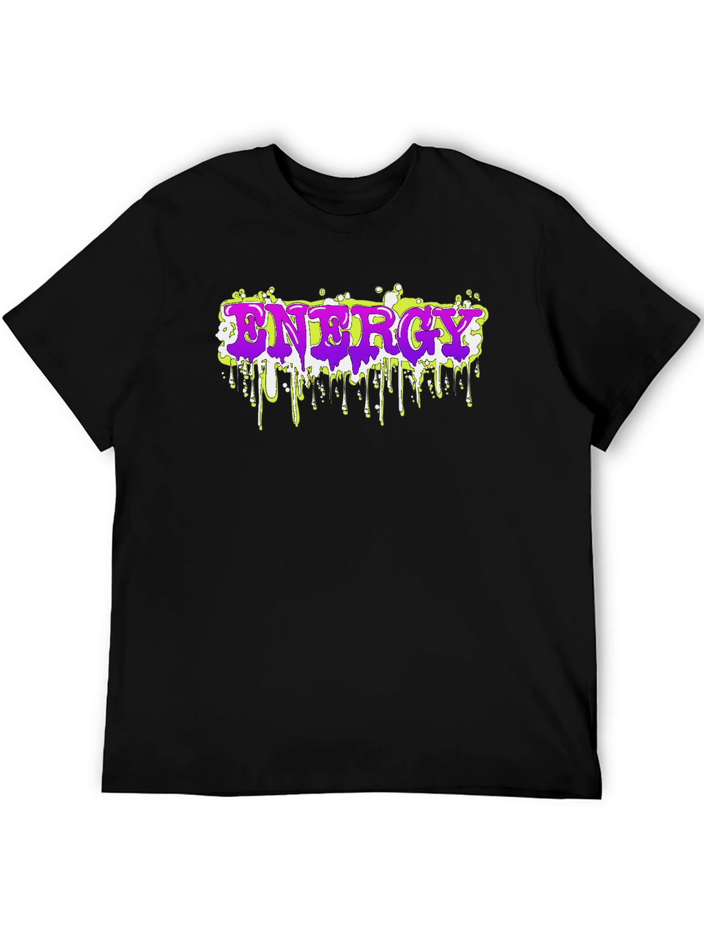 Energy Drip T-Shirt - Bold Graphic Tee