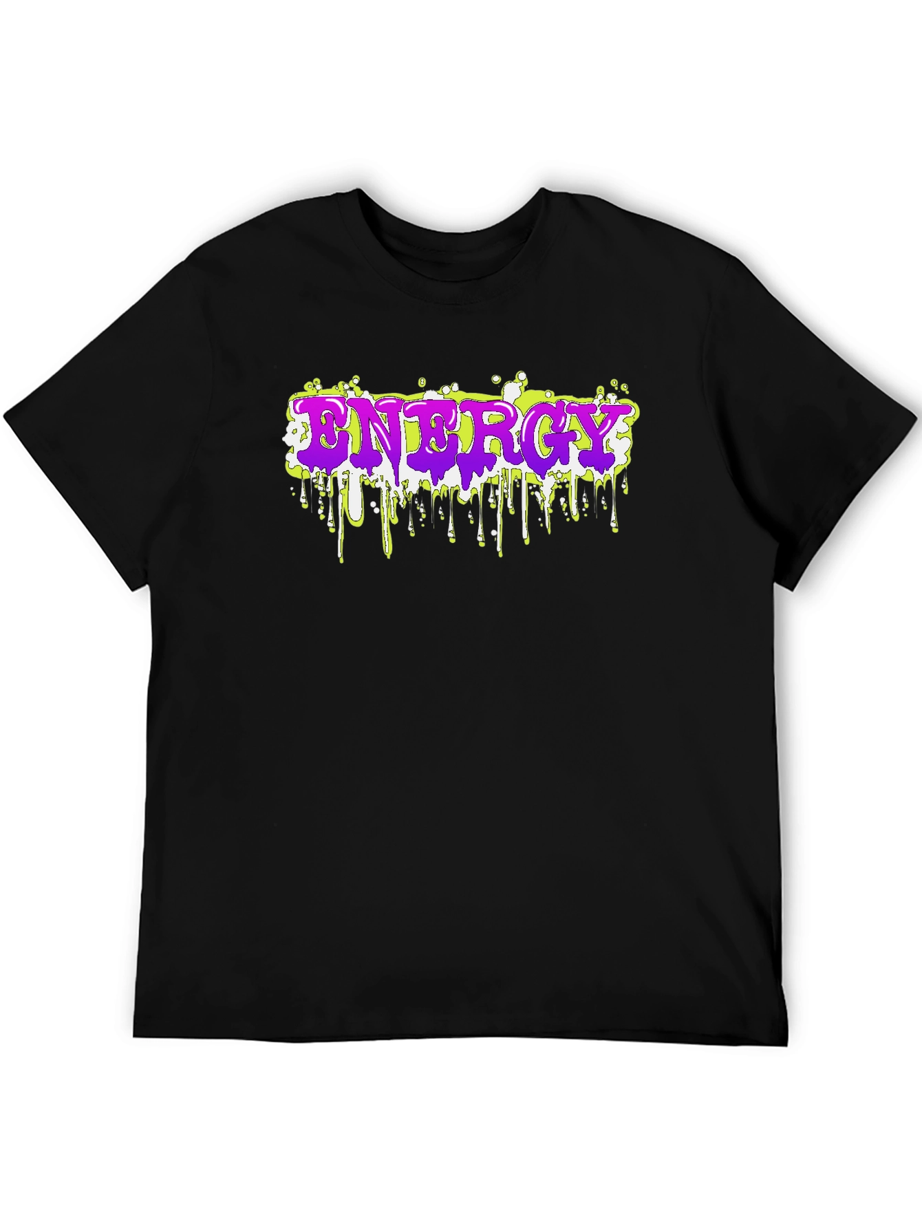 Energy Drip T-Shirt - Bold Graphic Tee
