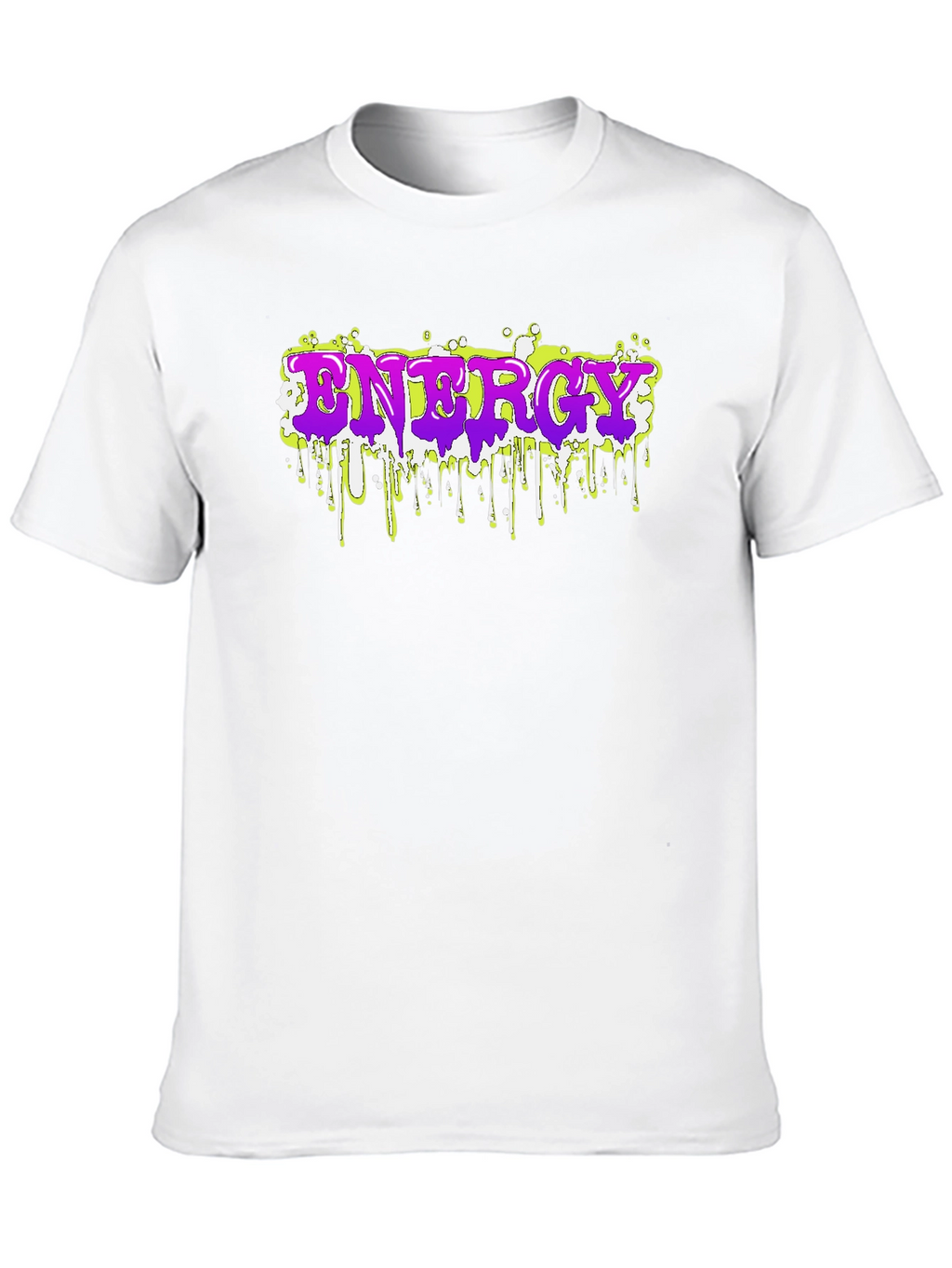 Energy Drip T-Shirt - Bold Graphic Tee