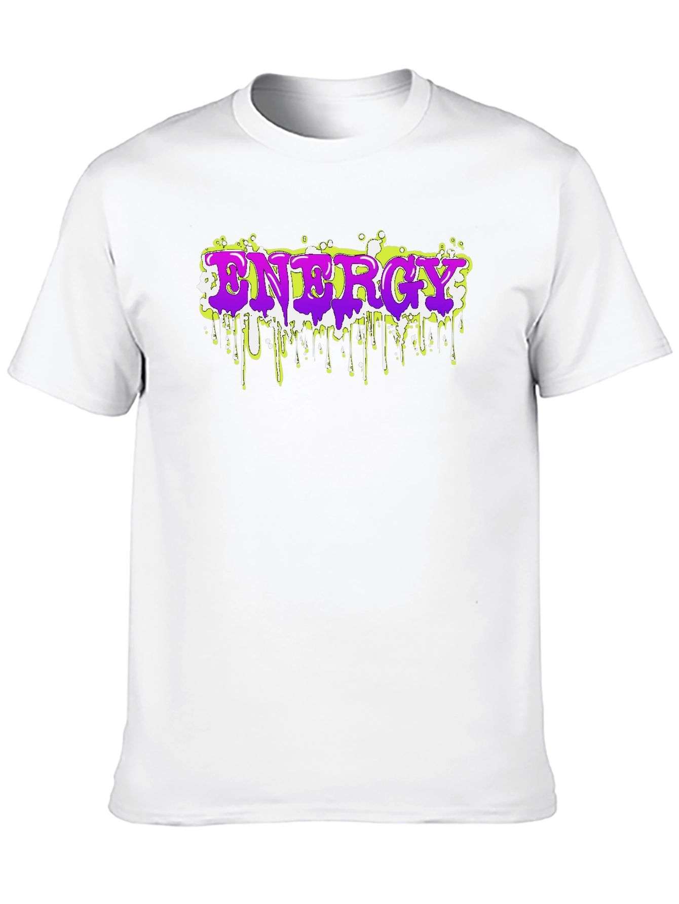 Energy Drip T-Shirt - Bold Graphic Tee