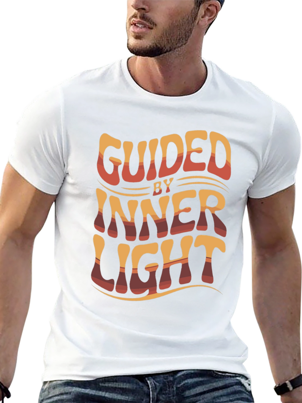 Guided By Inner Light Graphic Tee