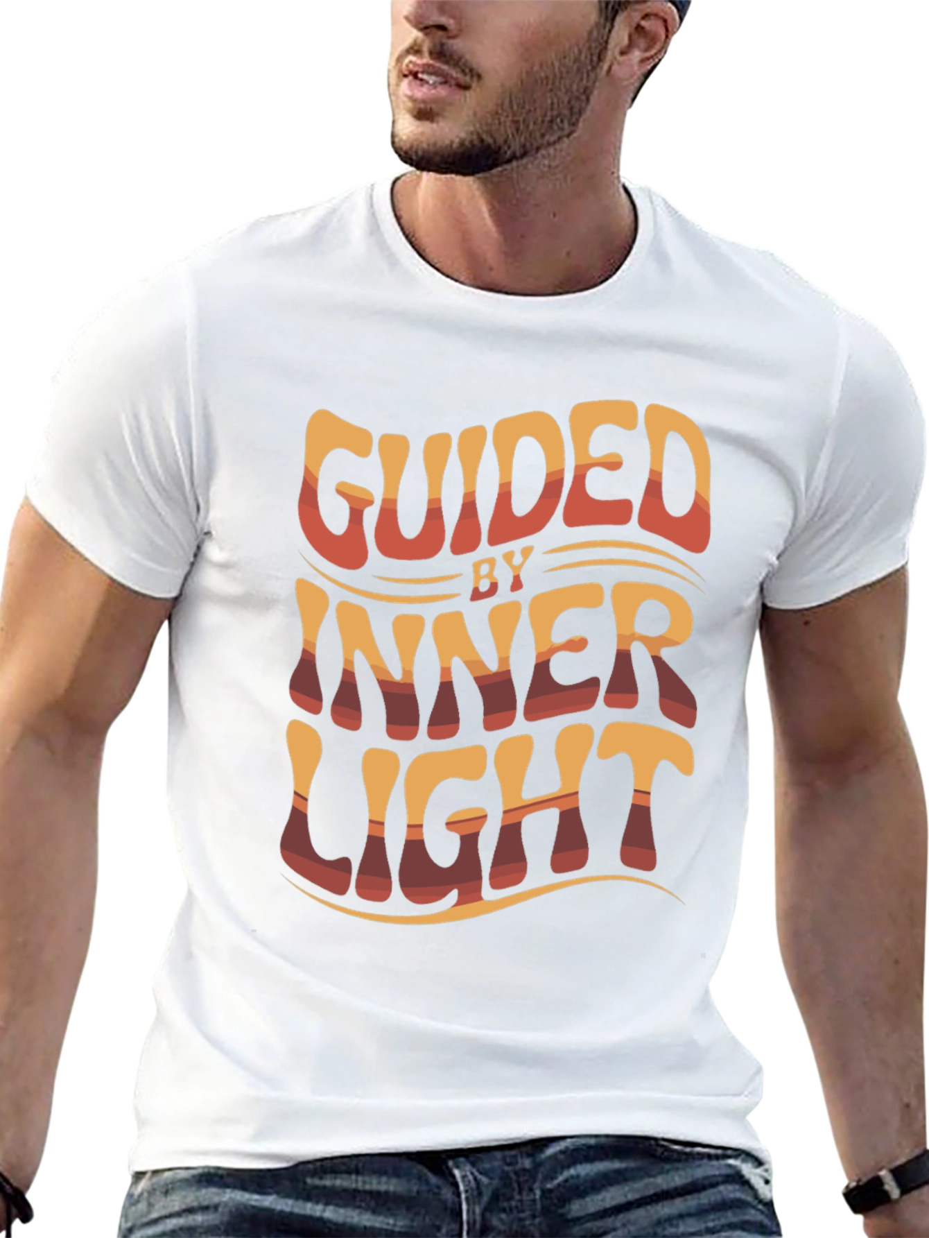Guided By Inner Light Graphic Tee