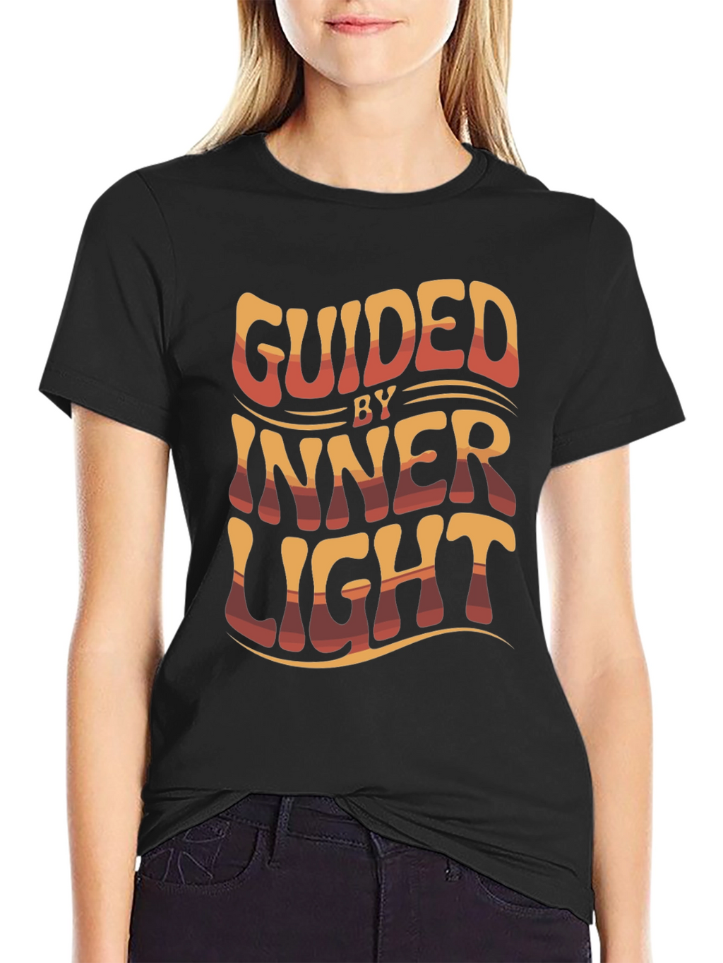 Guided By Inner Light Graphic Tee
