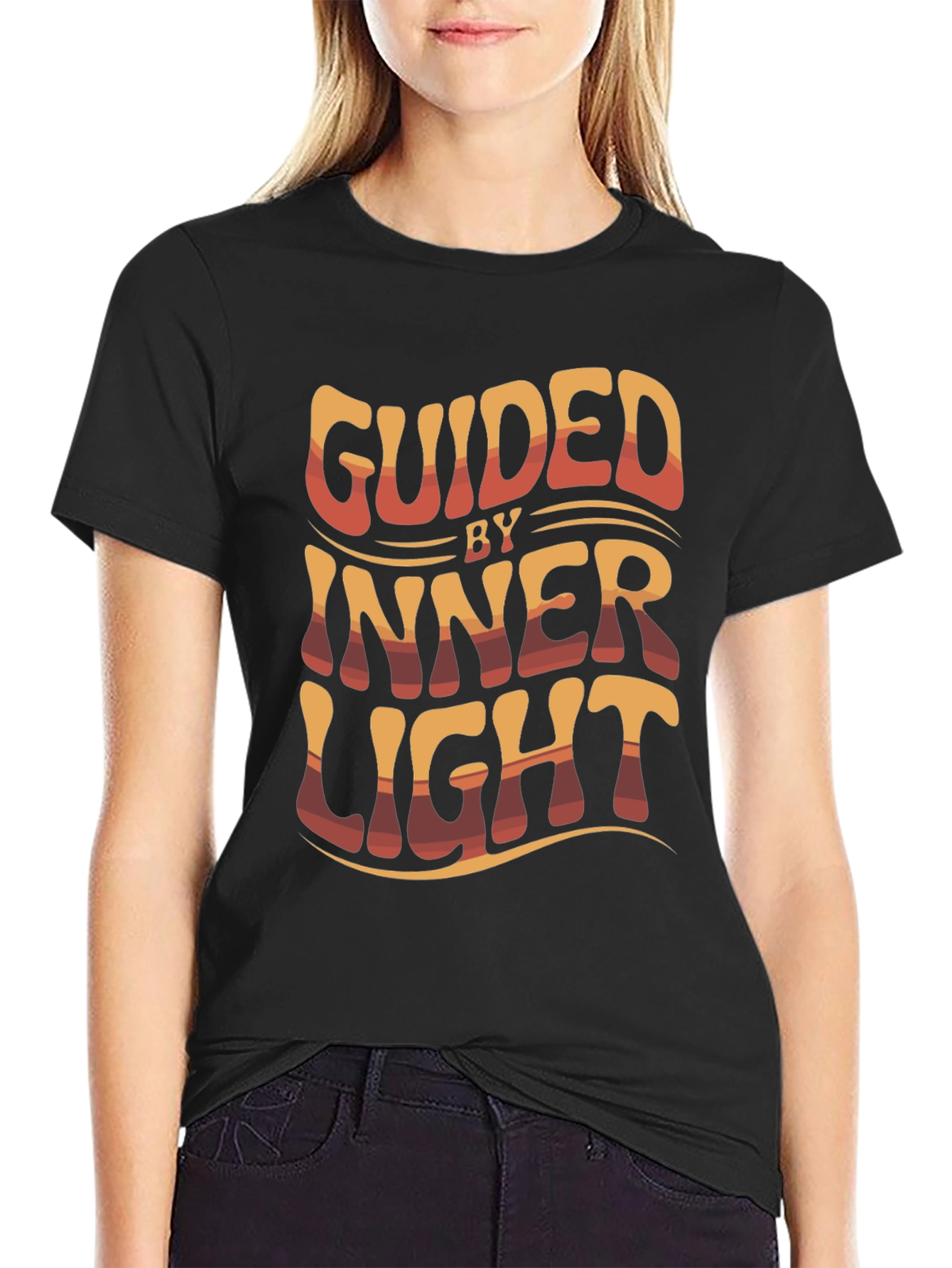 Guided By Inner Light Graphic Tee
