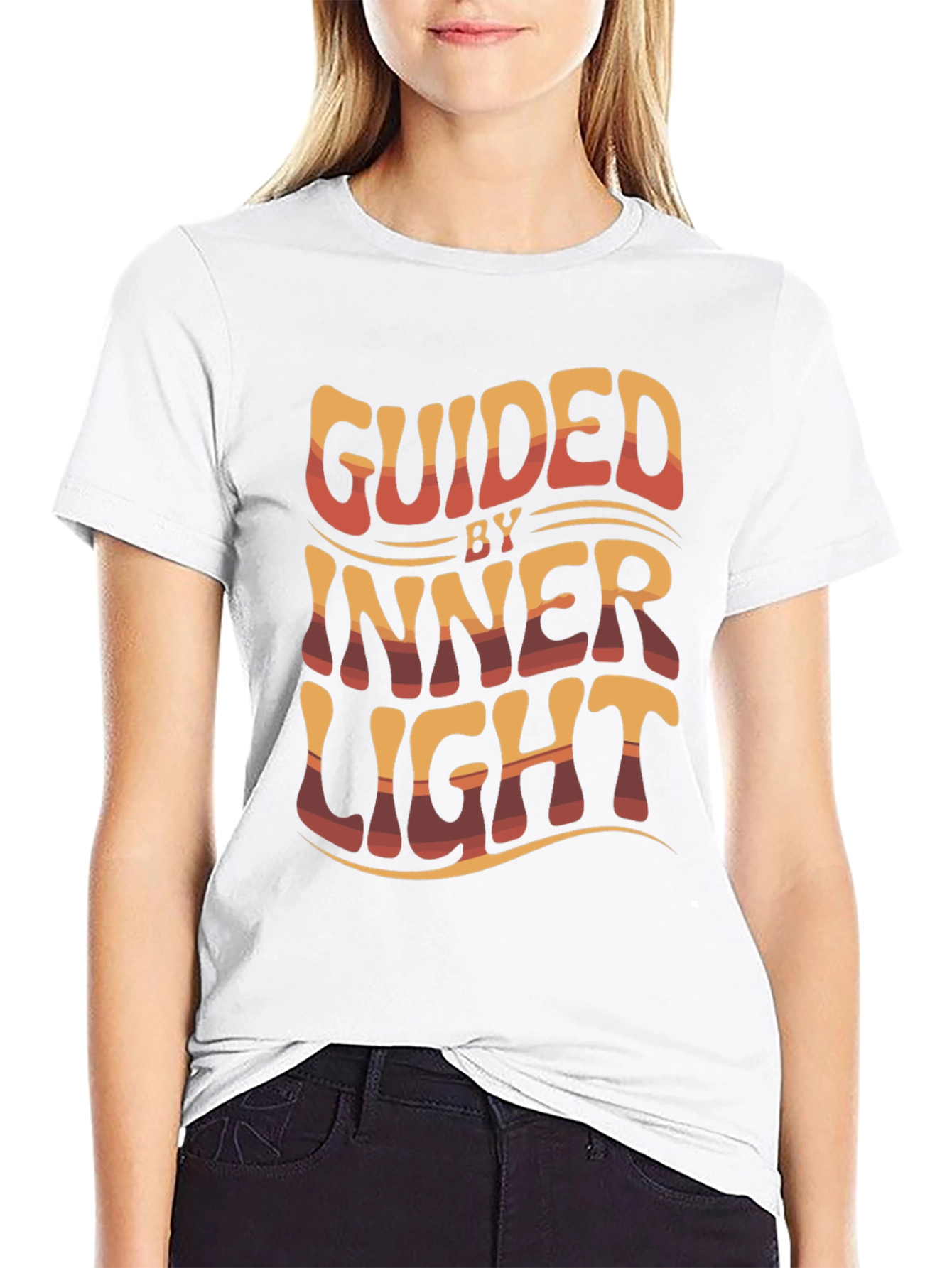 Guided By Inner Light Graphic Tee
