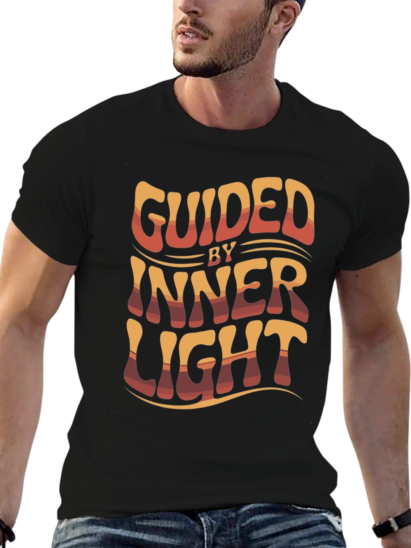 Guided By Inner Light Graphic Tee