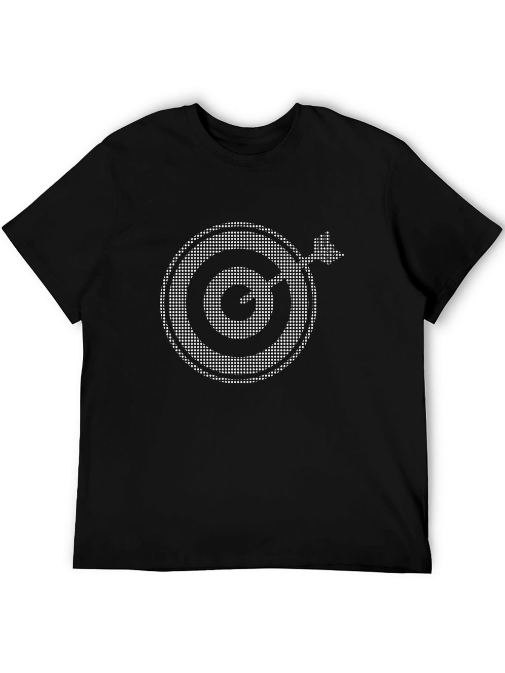 Dartboard Graphic Tee - Mens Black T-Shirt