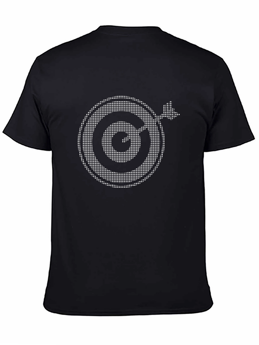 Dartboard Graphic Tee - Mens Black T-Shirt