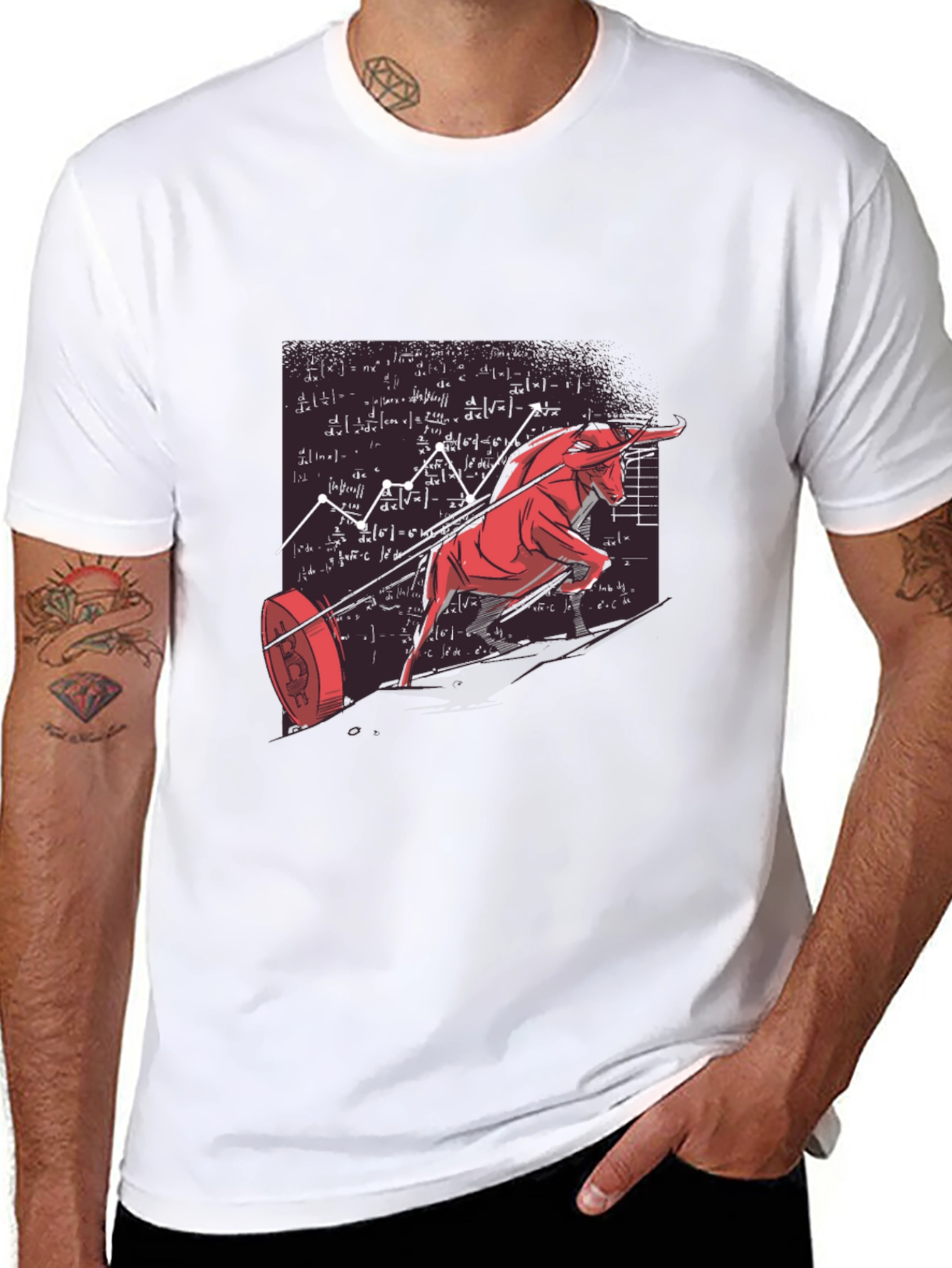 Bitcoin Bull Market Tee - Crypto Trader Graphic T-Shirt
