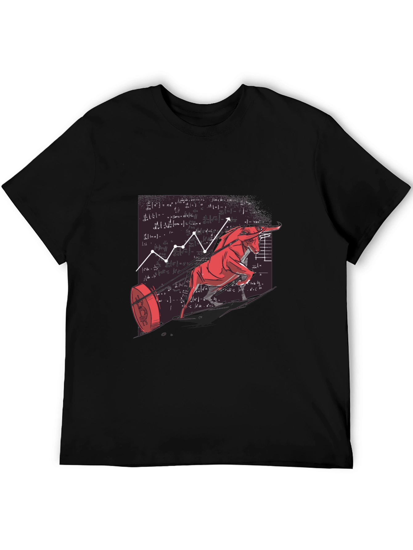 Bitcoin Bull Market Tee - Crypto Trader Graphic T-Shirt