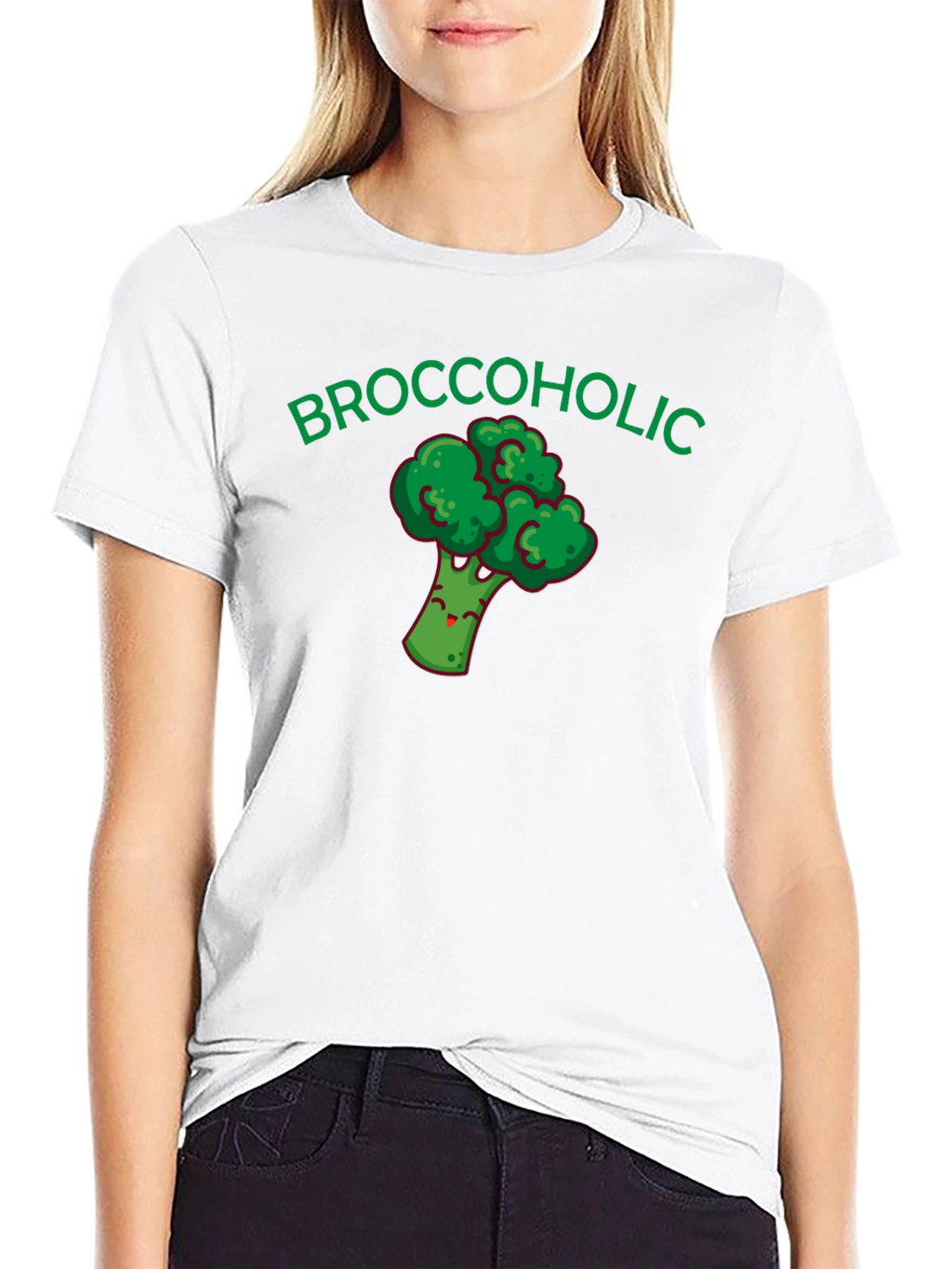 Broccoholic T-Shirt - Funny Broccoli Lover Tee