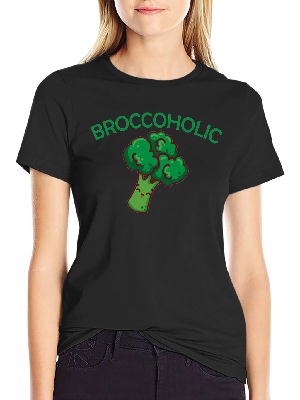 Broccoholic T-Shirt - Funny Broccoli Lover Tee