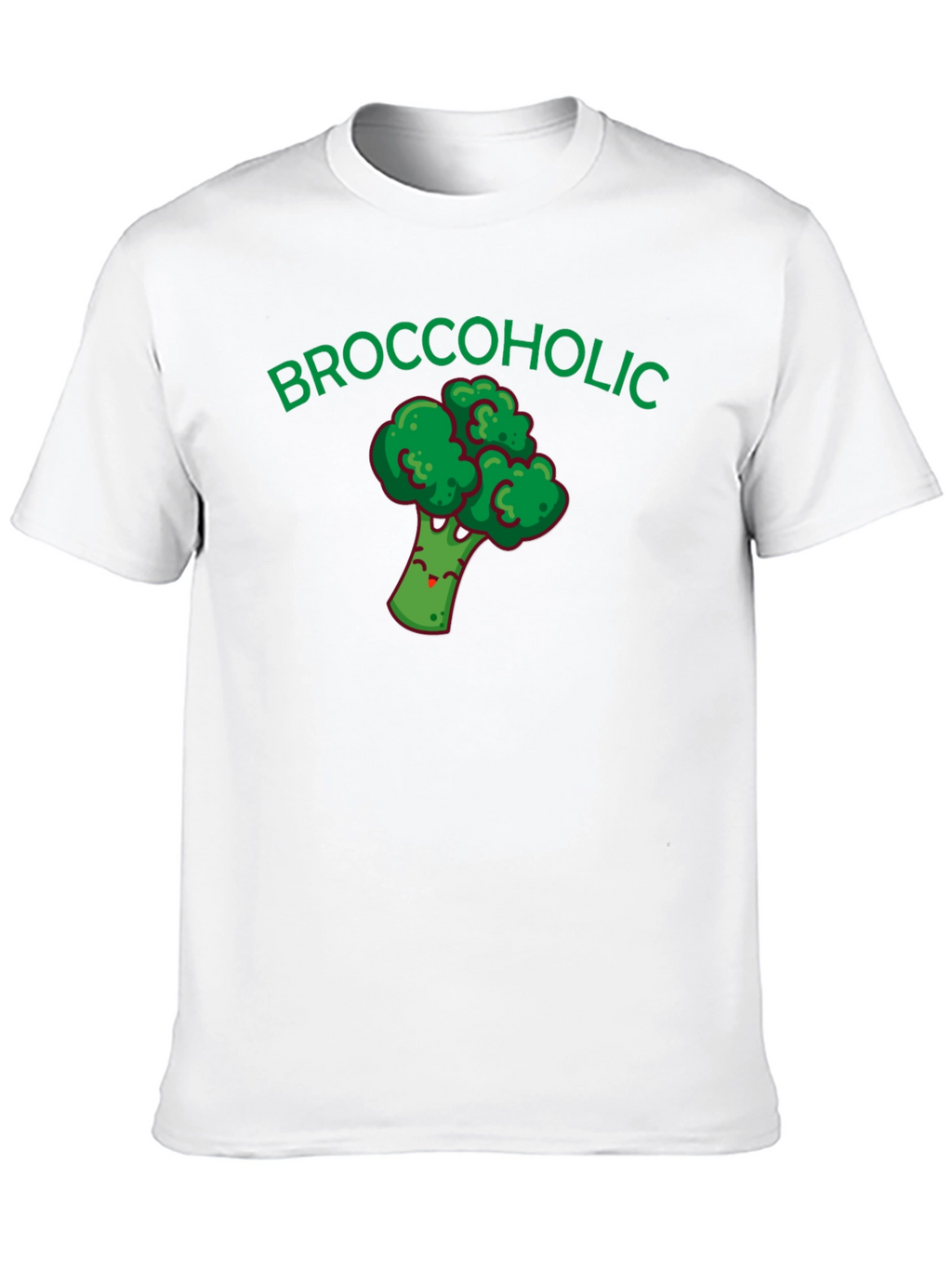 Broccoholic T-Shirt - Funny Broccoli Lover Tee
