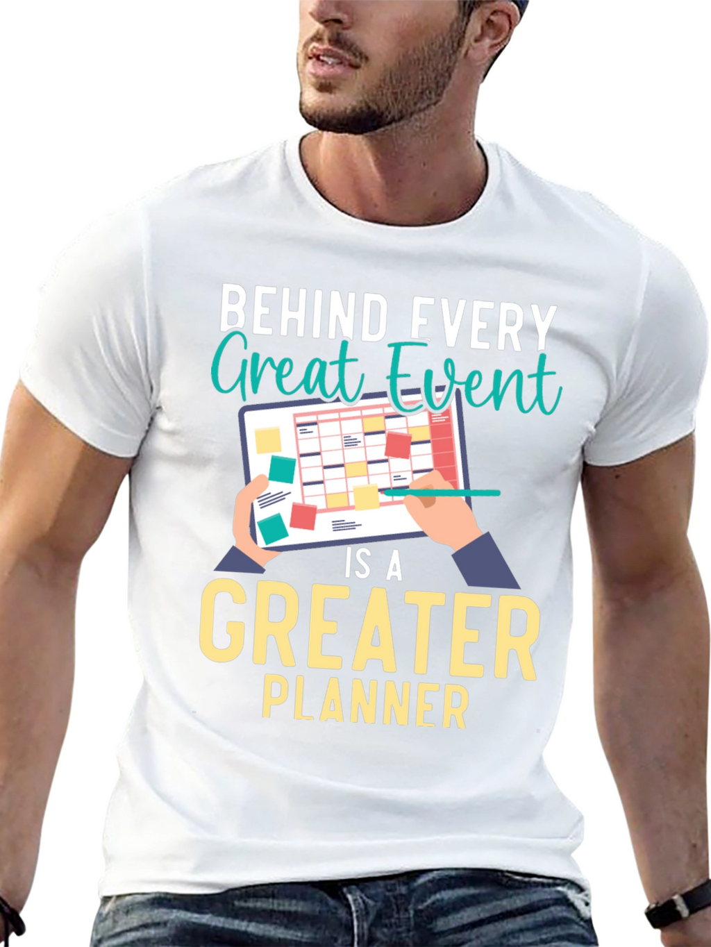 Behind Every Great Event Planner T-Shirt