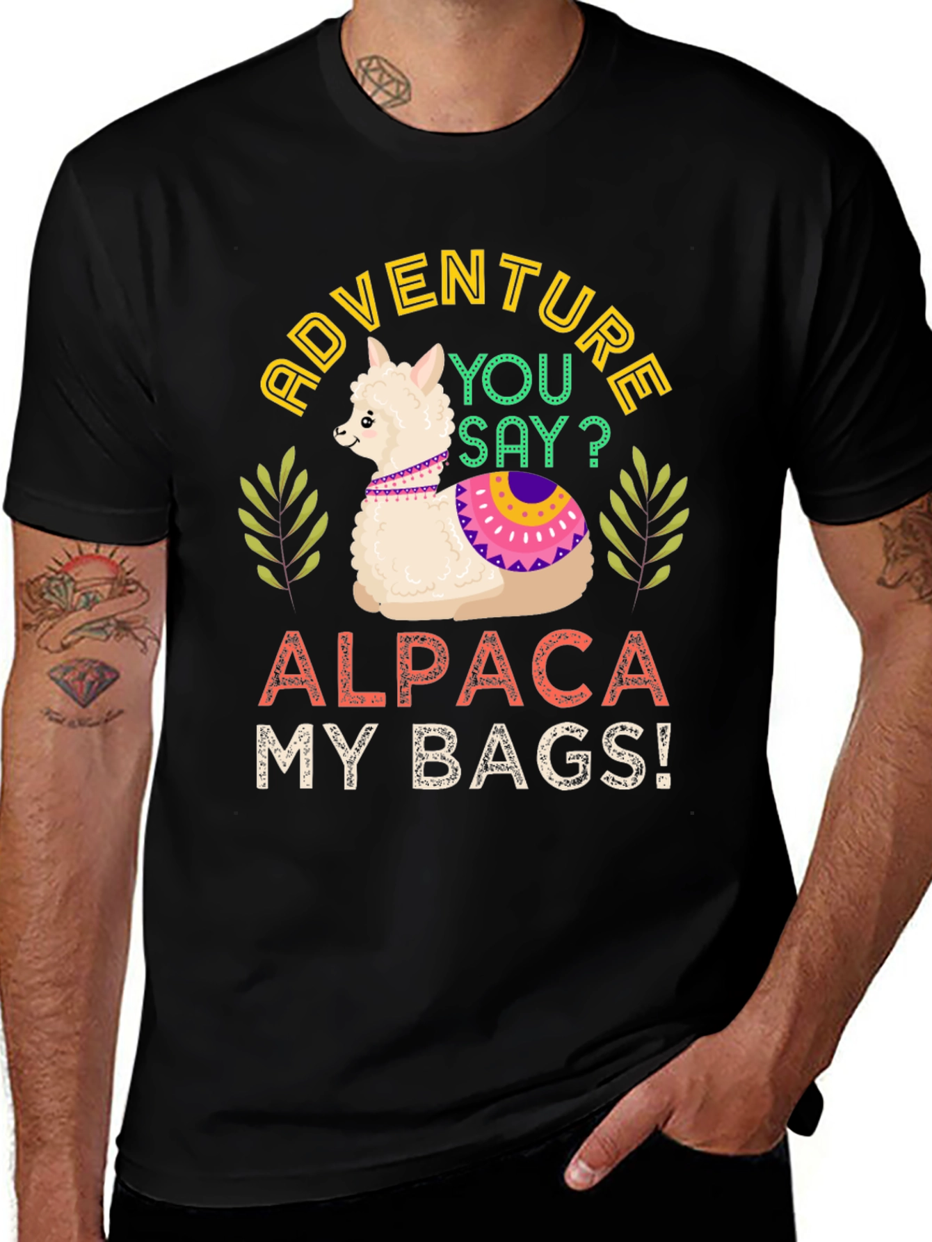Adventure Alpaca My Bags! T-Shirt