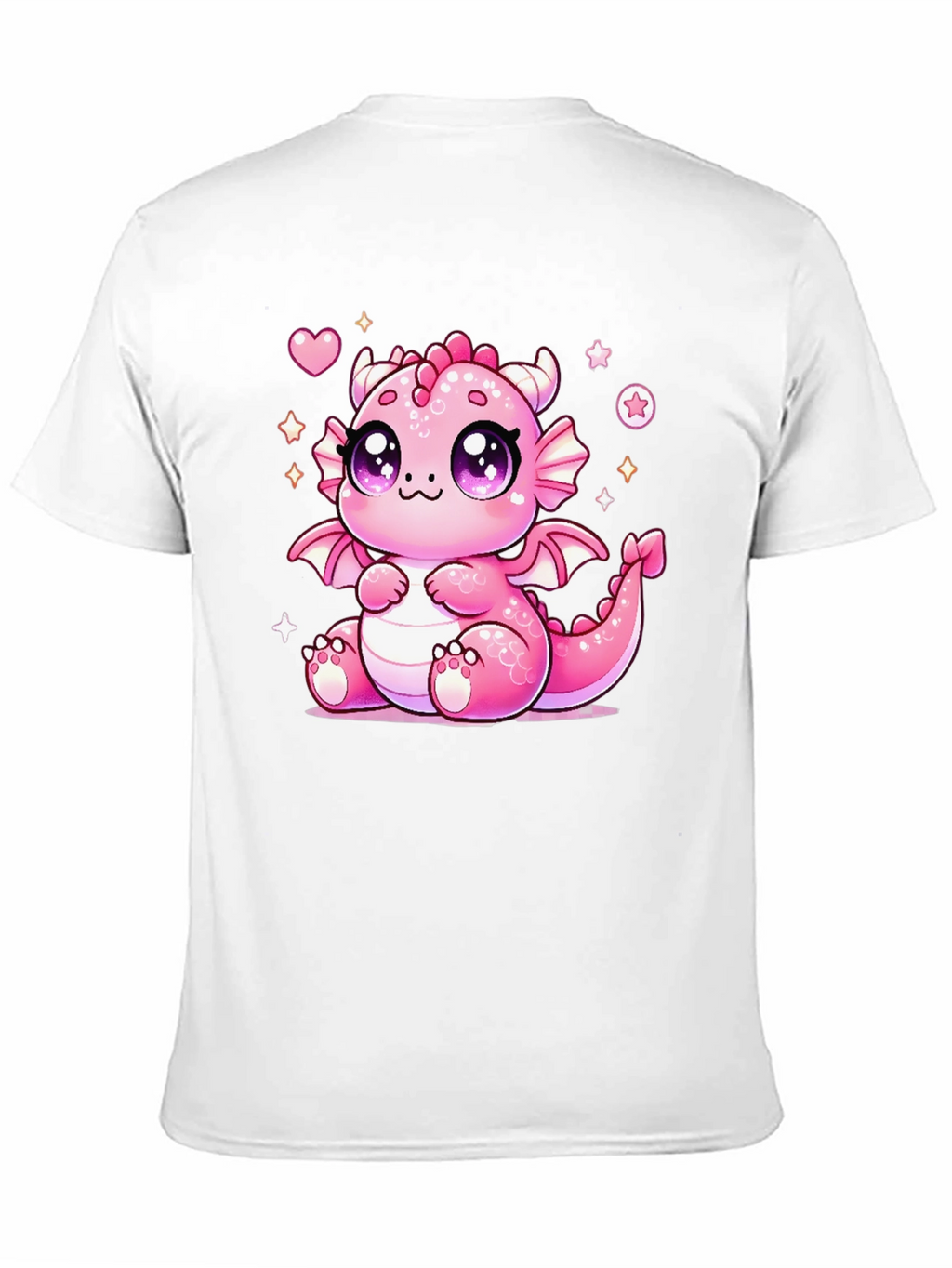 Cute Kawaii Pink Dragon T-Shirt