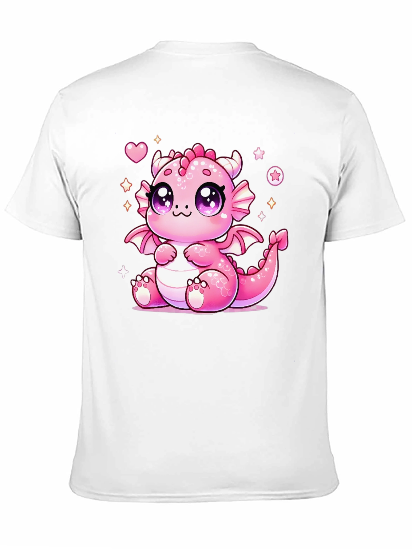 Cute Kawaii Pink Dragon T-Shirt