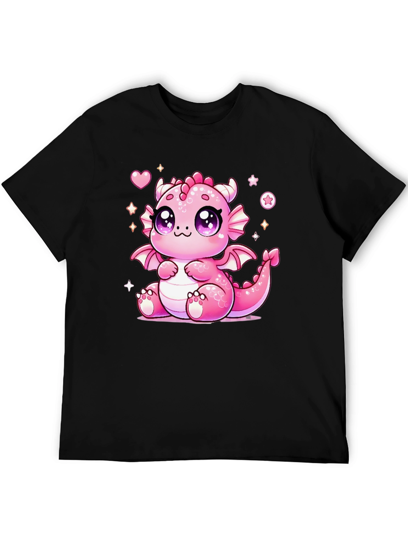 Cute Kawaii Pink Dragon T-Shirt