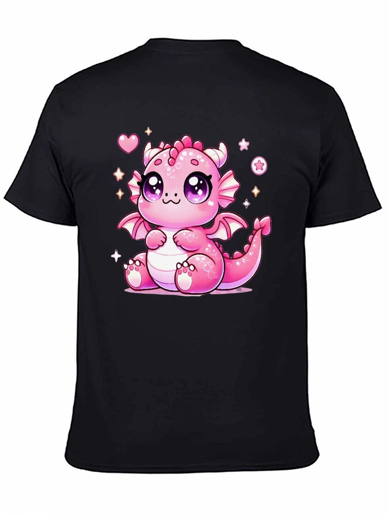 Cute Kawaii Pink Dragon T-Shirt