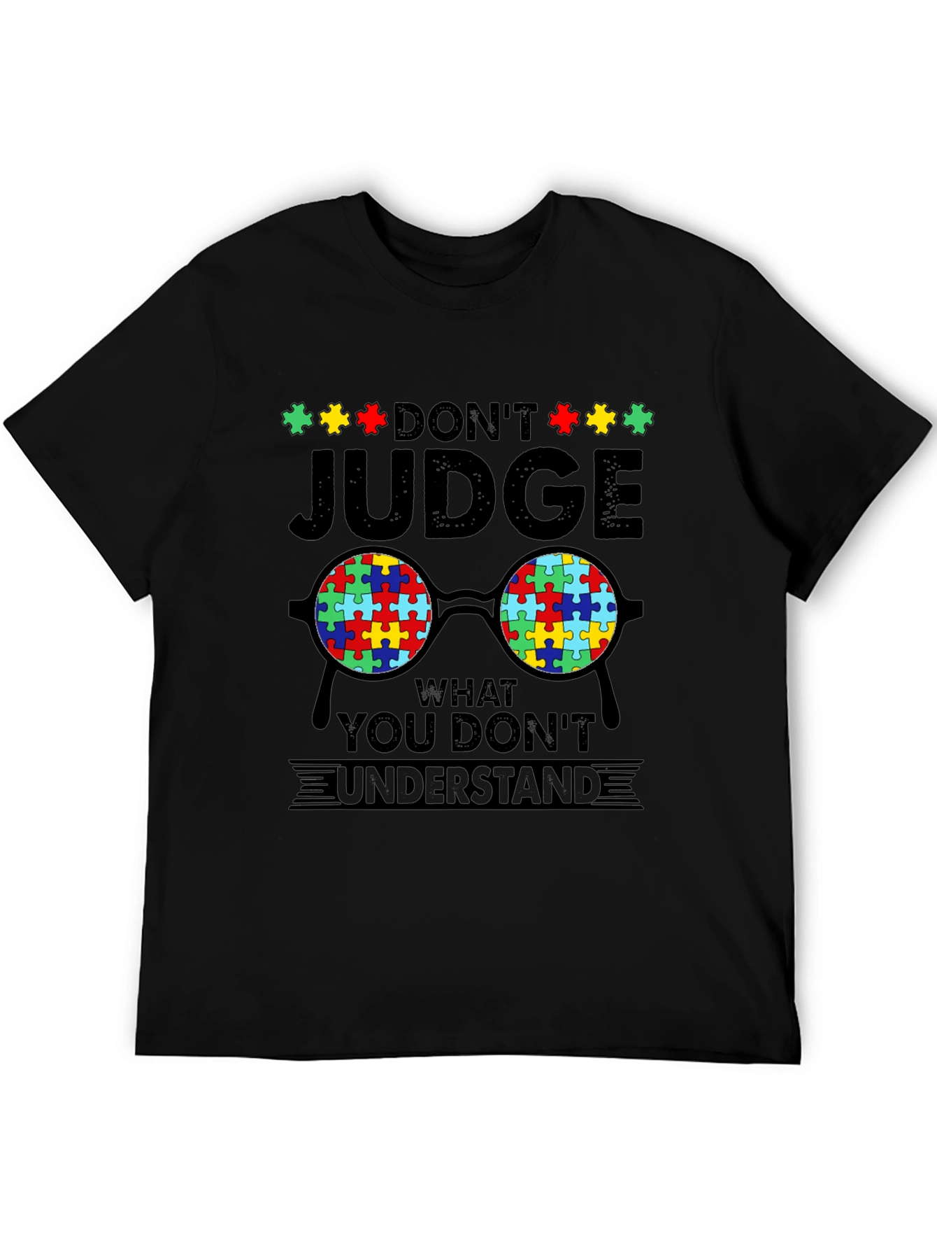 Autism Awareness T-Shirt - Dont Judge
