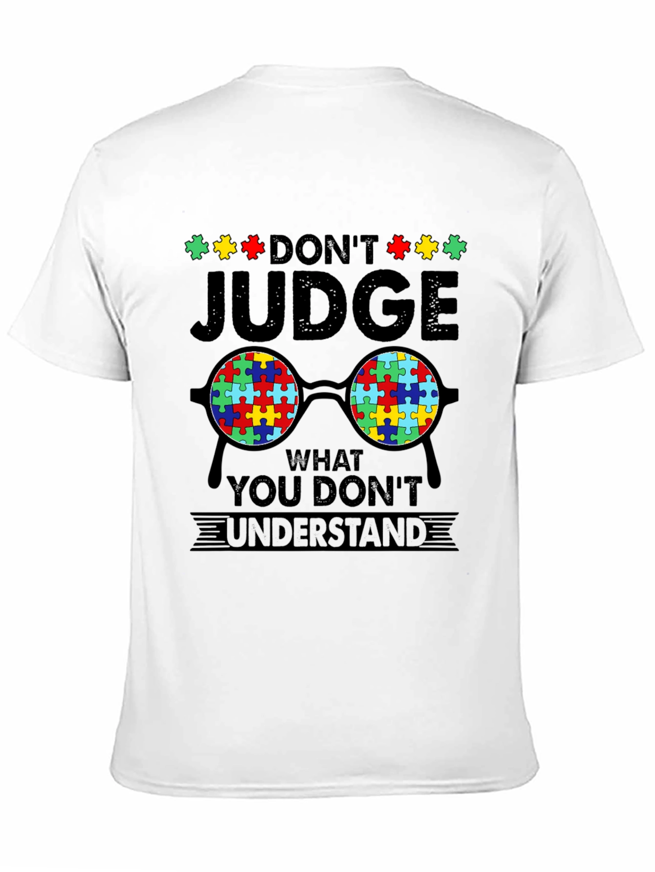 Autism Awareness T-Shirt - Dont Judge