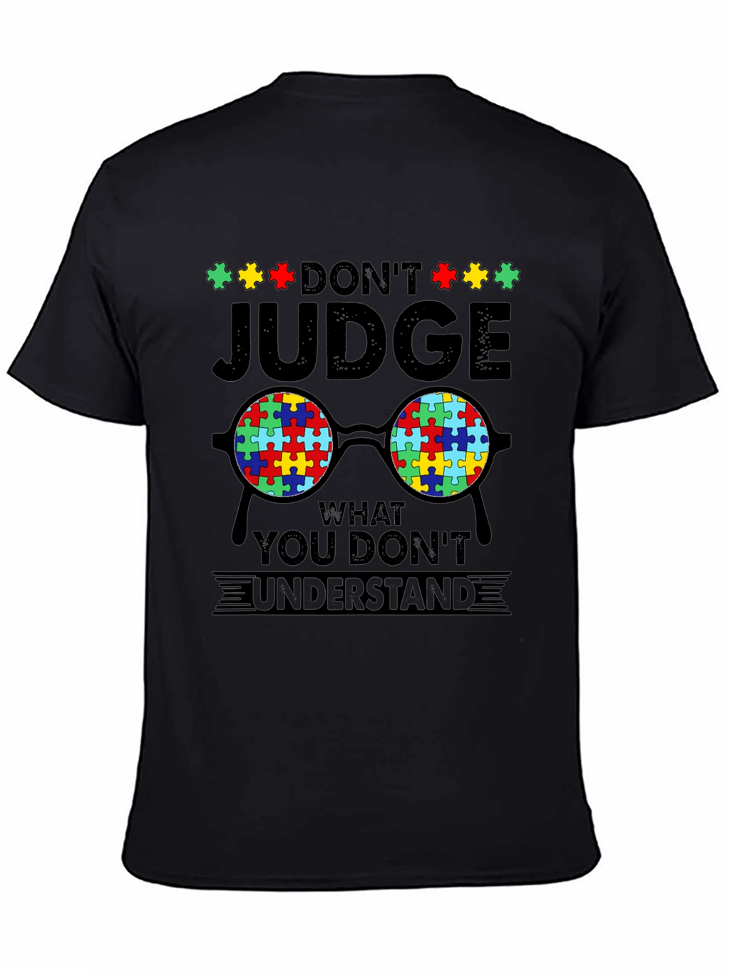 Autism Awareness T-Shirt - Dont Judge