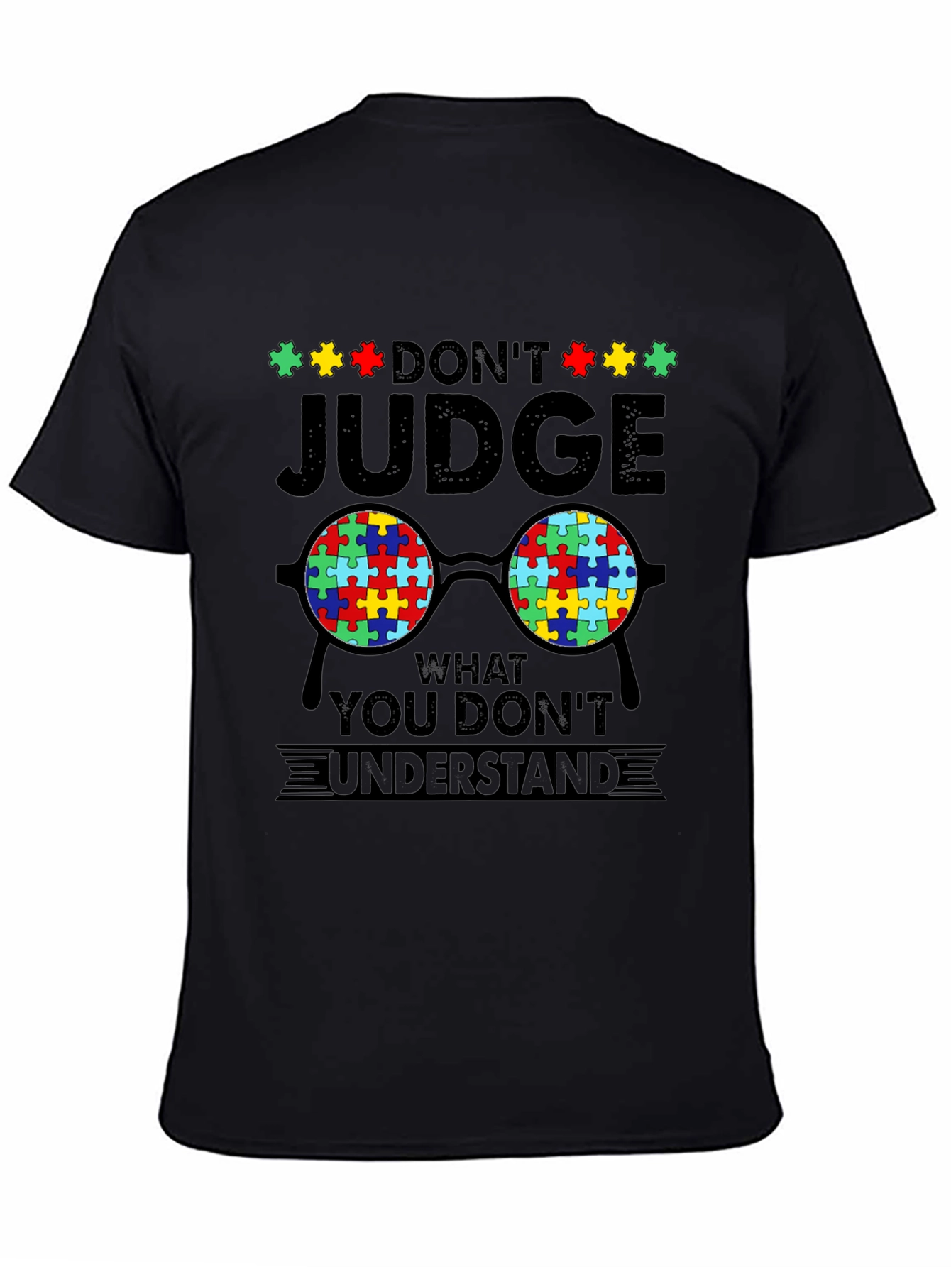 Autism Awareness T-Shirt - Dont Judge