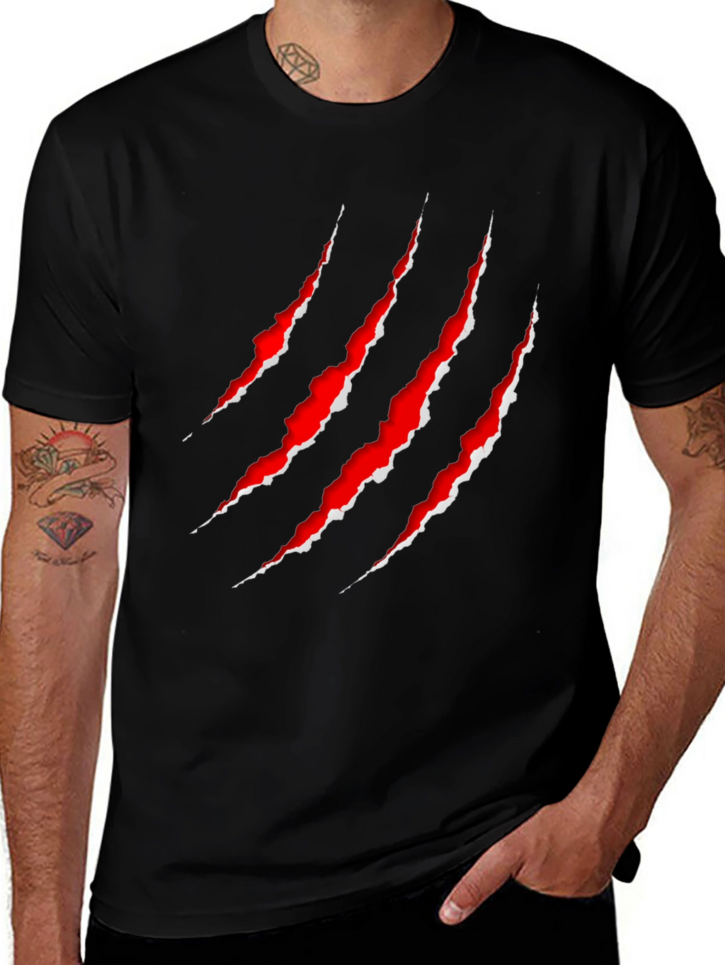 Claw Mark Graphic Tee
