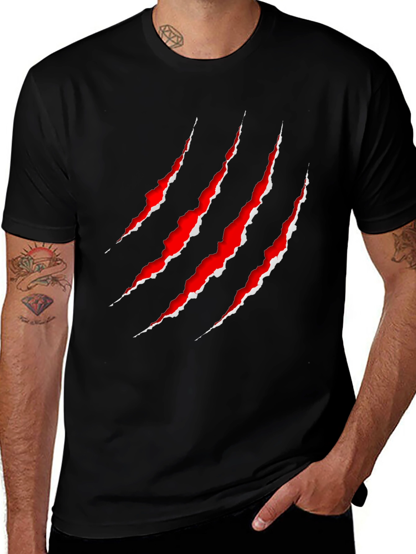 Claw Mark Graphic Tee