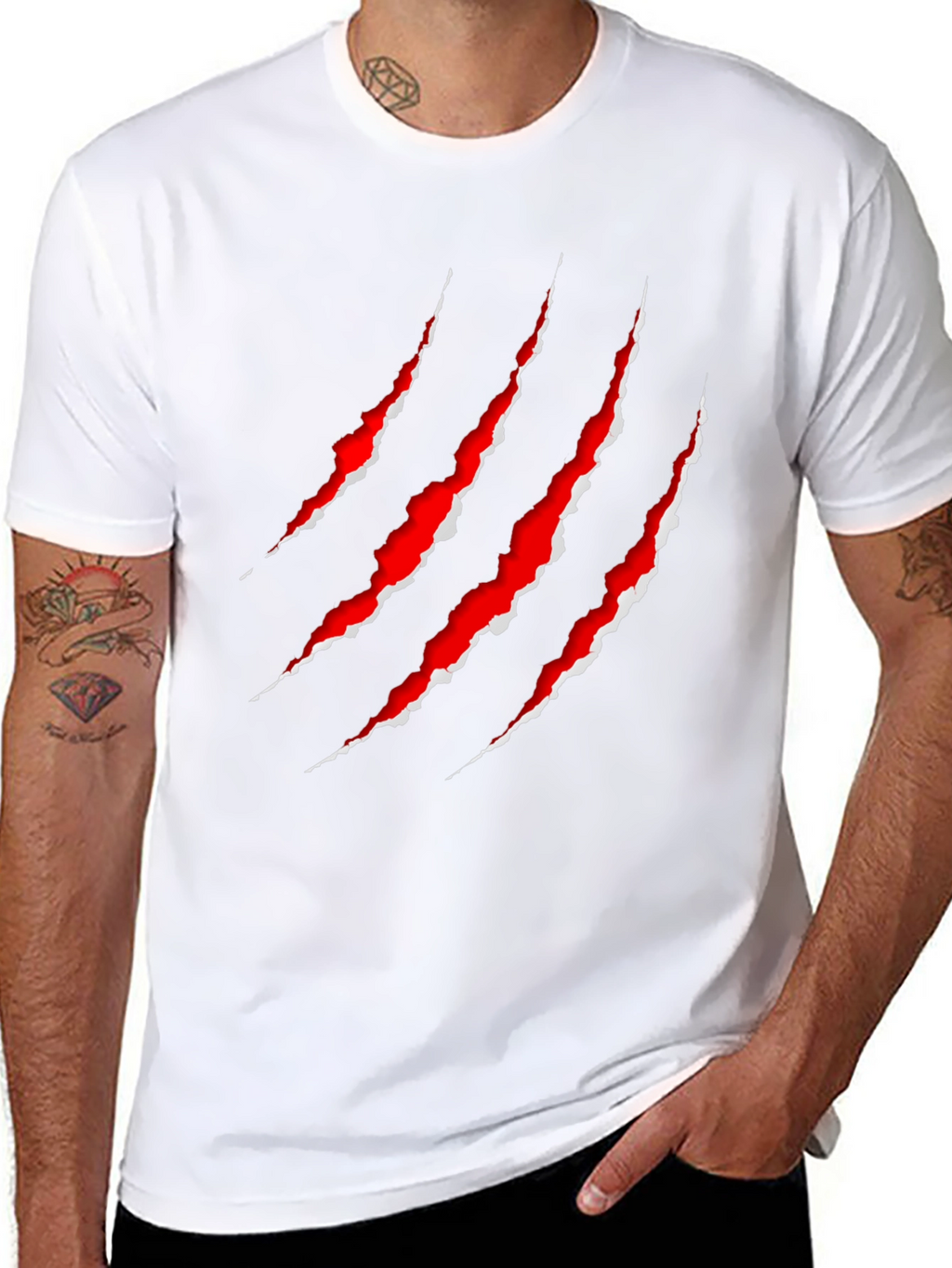 Claw Mark Graphic Tee