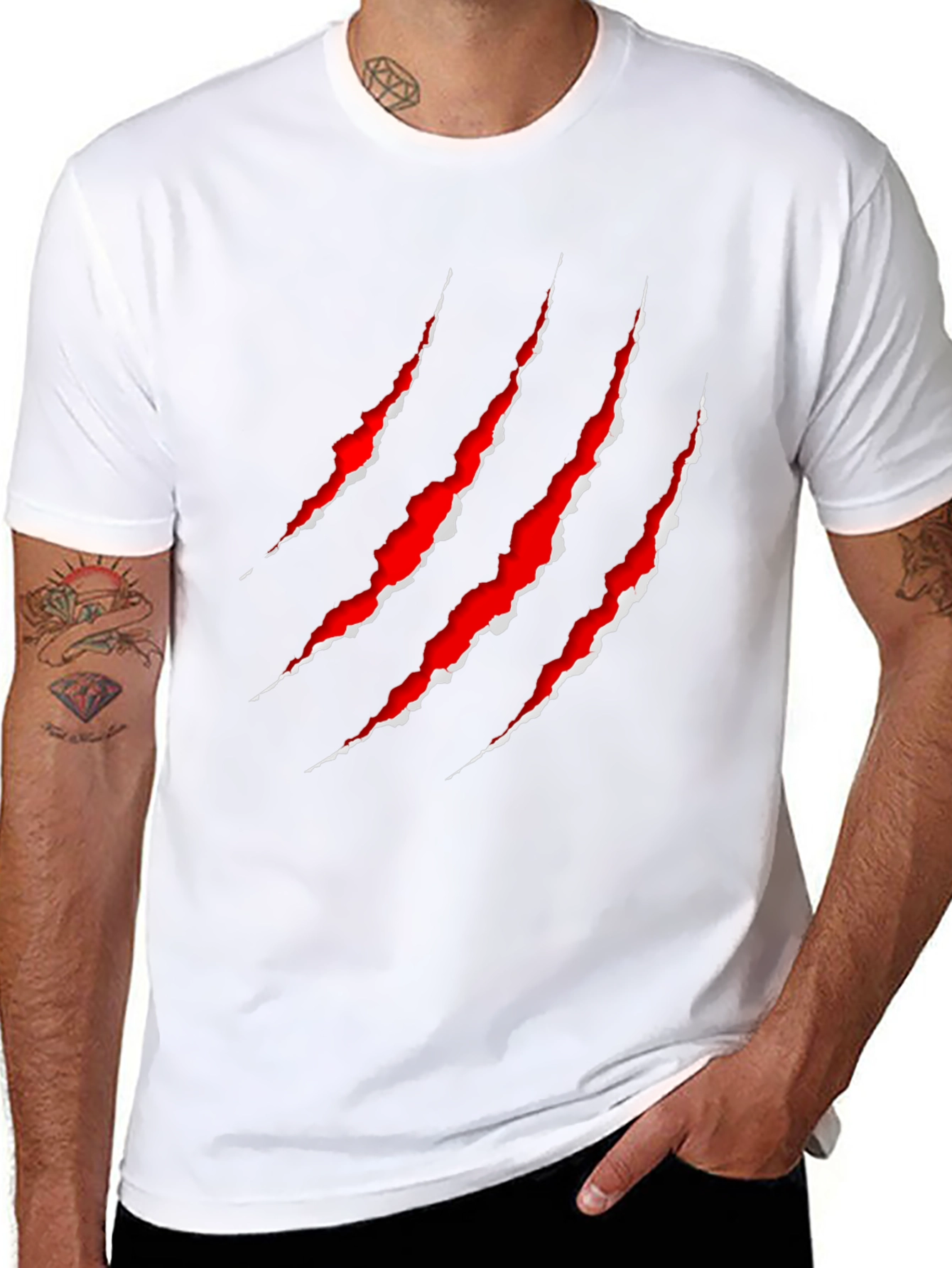 Claw Mark Graphic Tee
