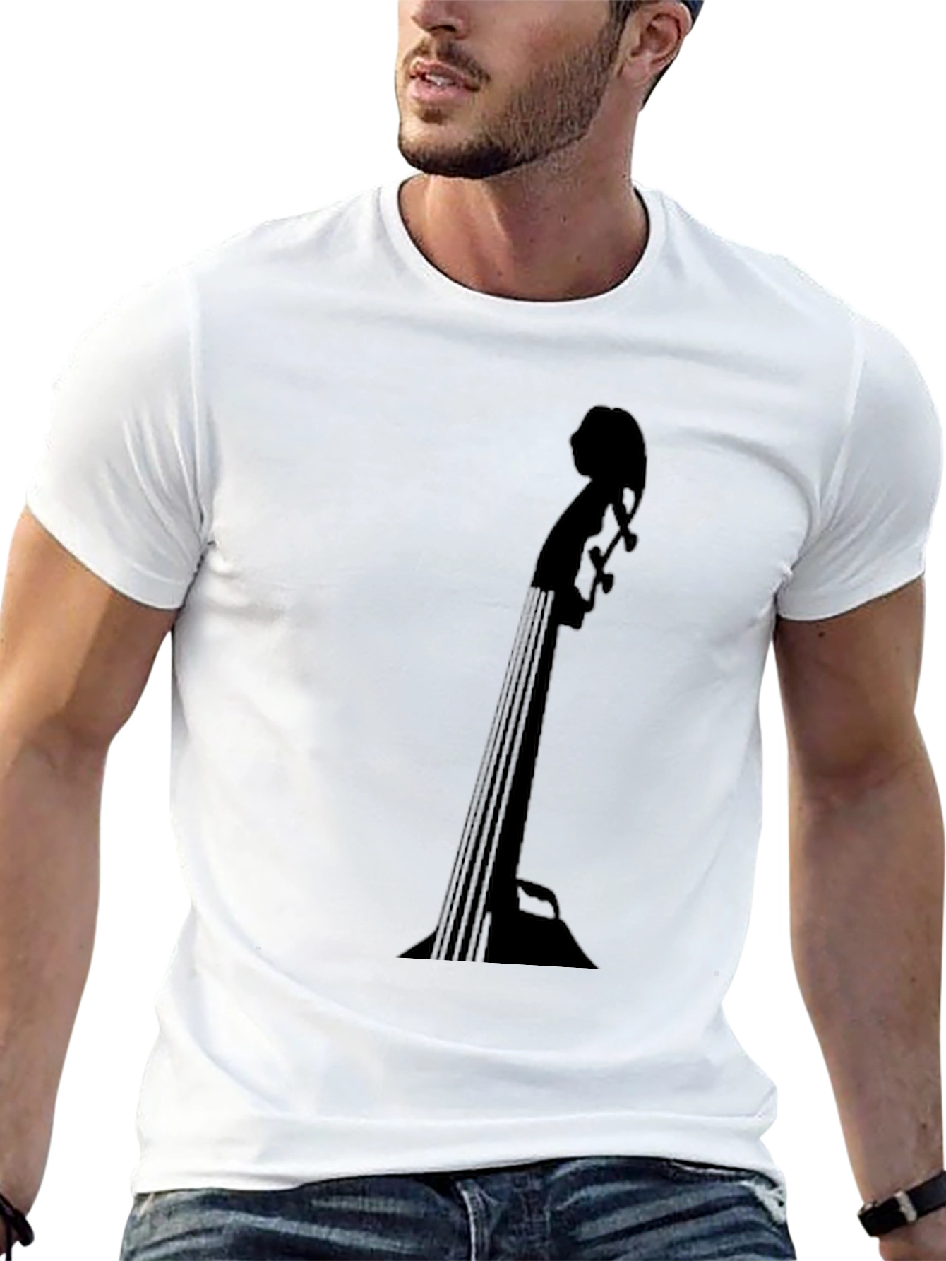 Bass Guitar T-Shirt - Black