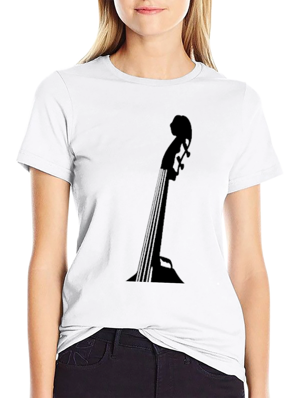 Bass Guitar T-Shirt - Black