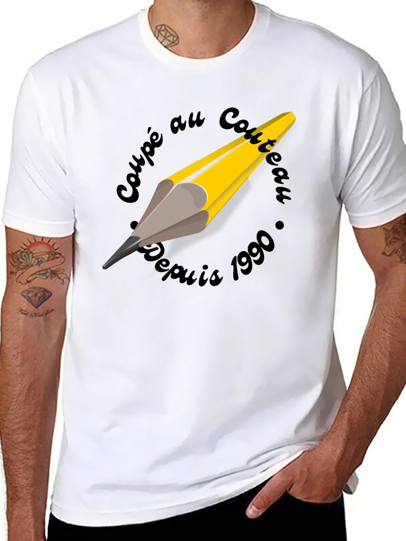 Coupé au Couteau Graphic Tee