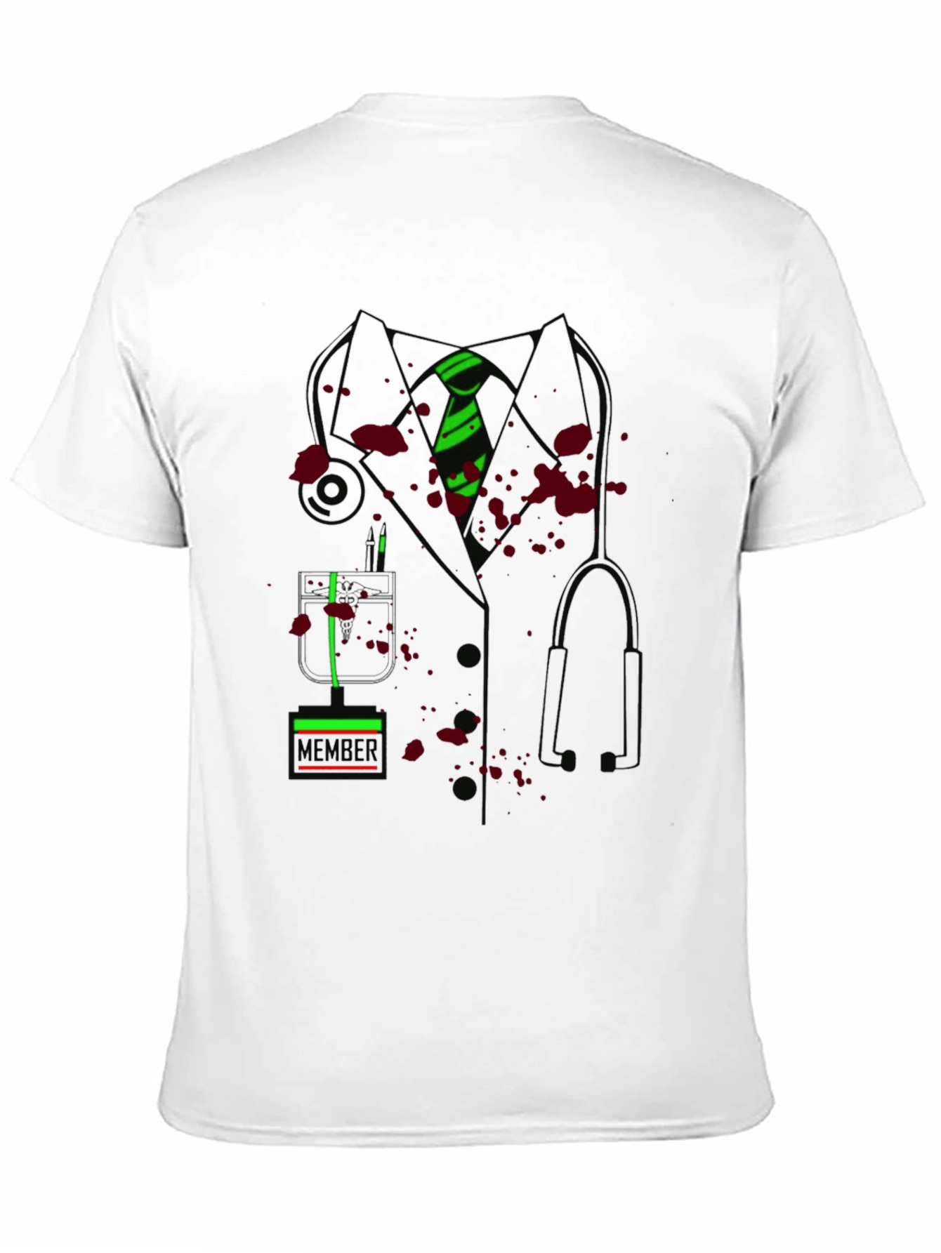 Doctor Costume Graphic T-Shirt