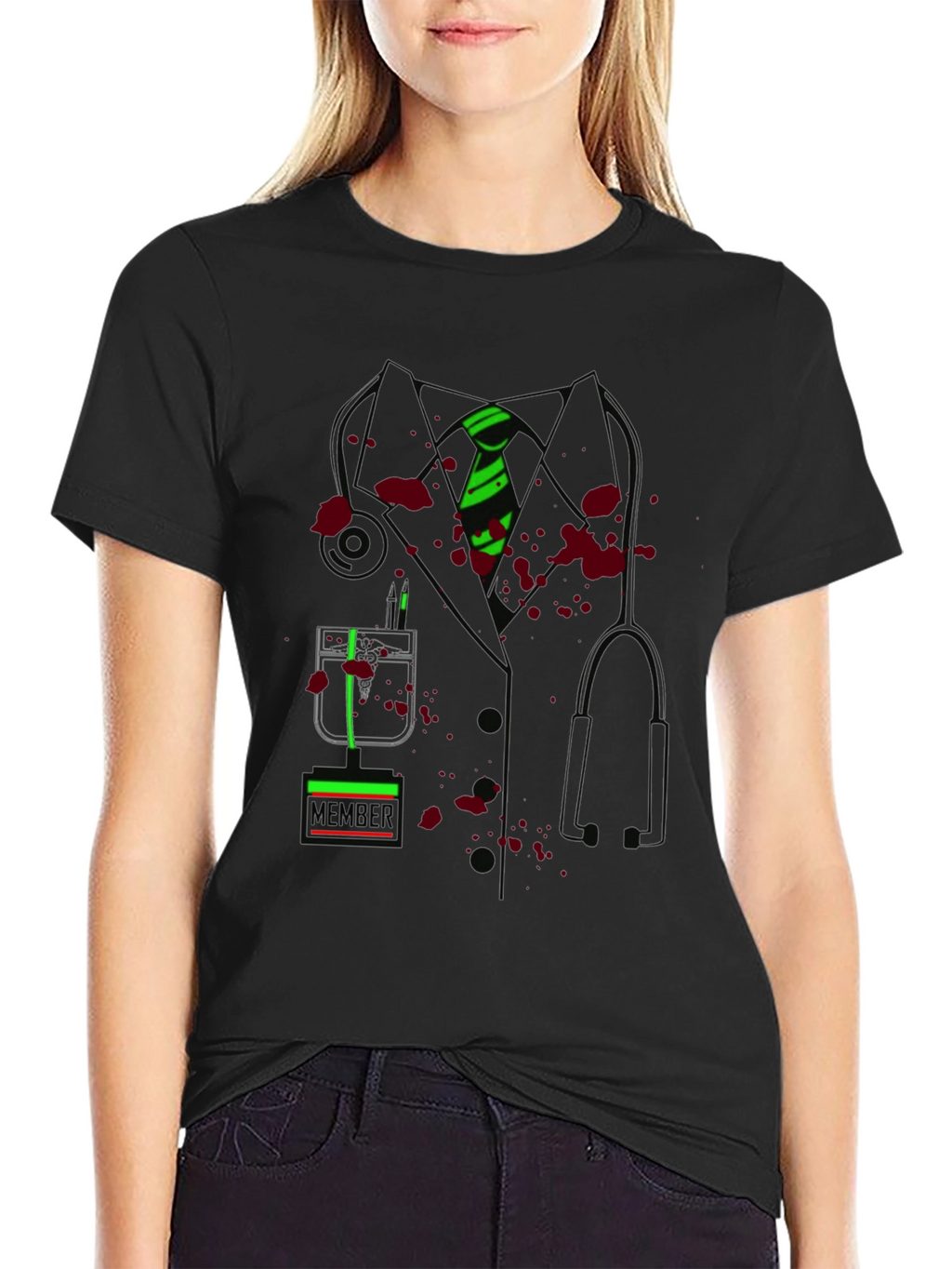 Doctor Costume Graphic T-Shirt