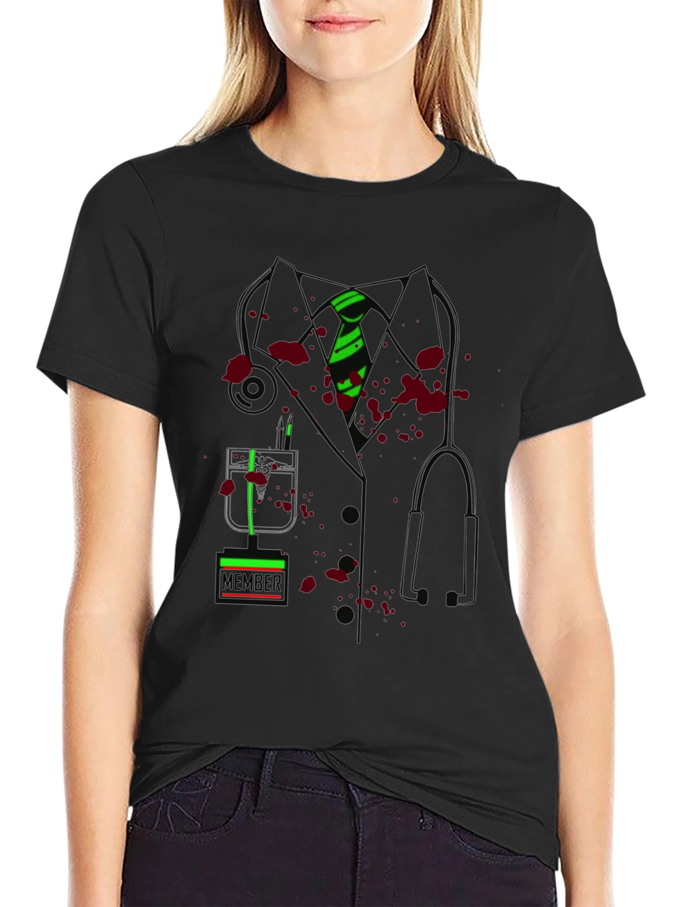 Doctor Costume Graphic T-Shirt
