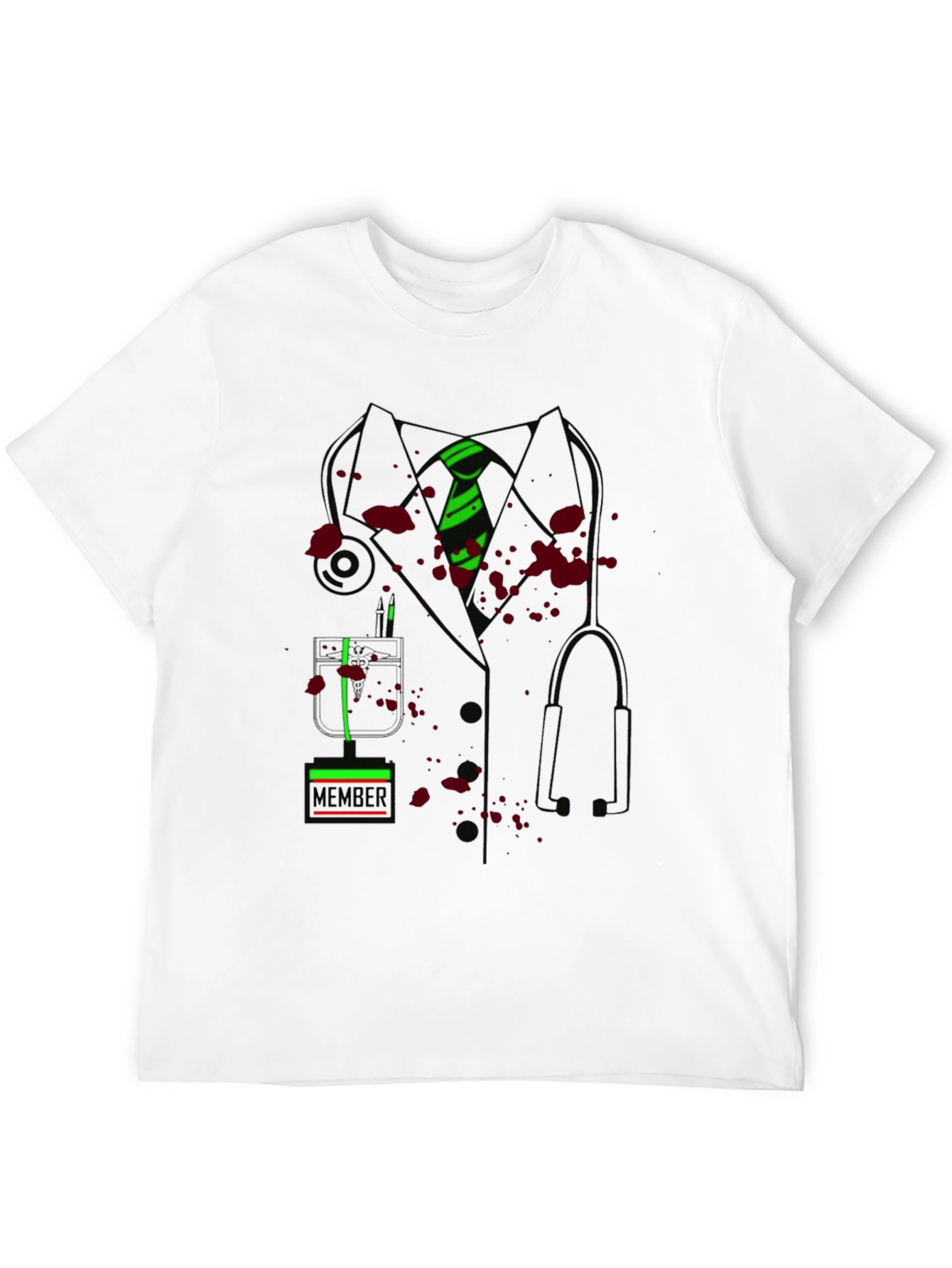 Doctor Costume Graphic T-Shirt
